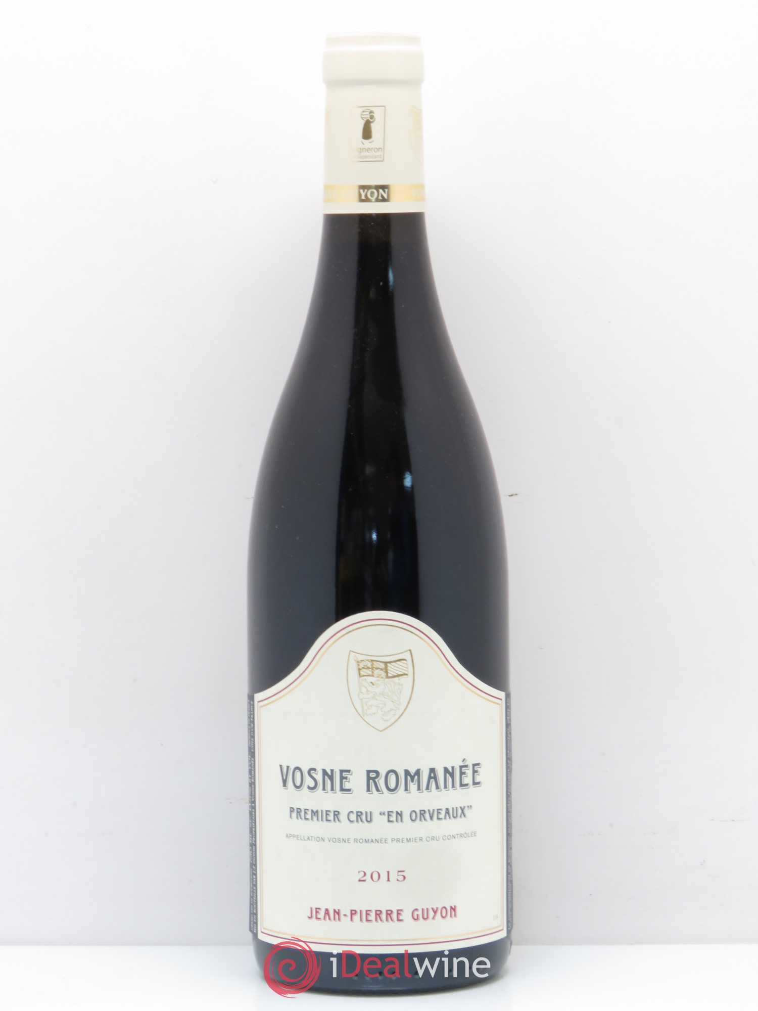 Vosne-Romanée 1er Cru En Orveaux Guyon 2015 - Posten von 1 Flasche - 0
