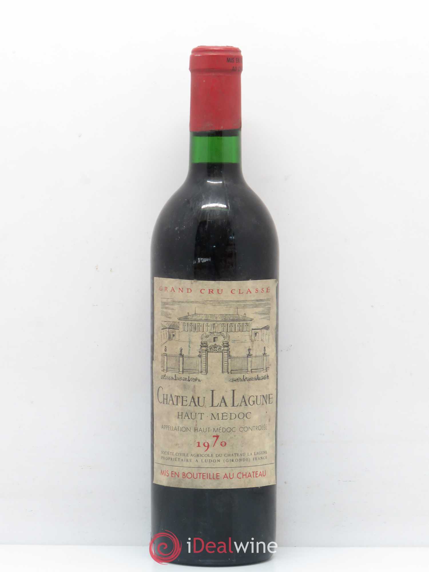 Château la Lagune 3ème Grand Cru Classé 1970 - Lot de 1 bouteille - 0