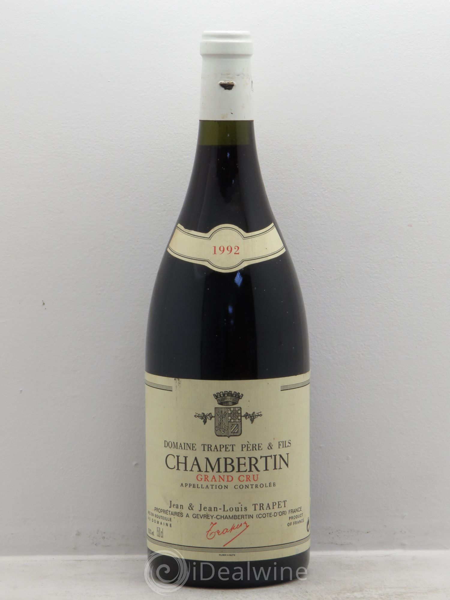 Chambertin Grand Cru Domaine Trapet 1992 - Lot de 1 magnum - 0