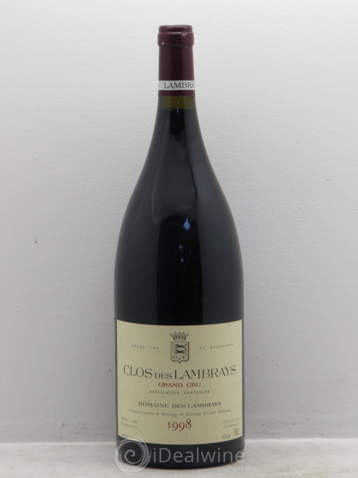 Clos des Lambrays Grand Cru Domaine des Lambrays 1998 - Lot de 1 magnum - 0