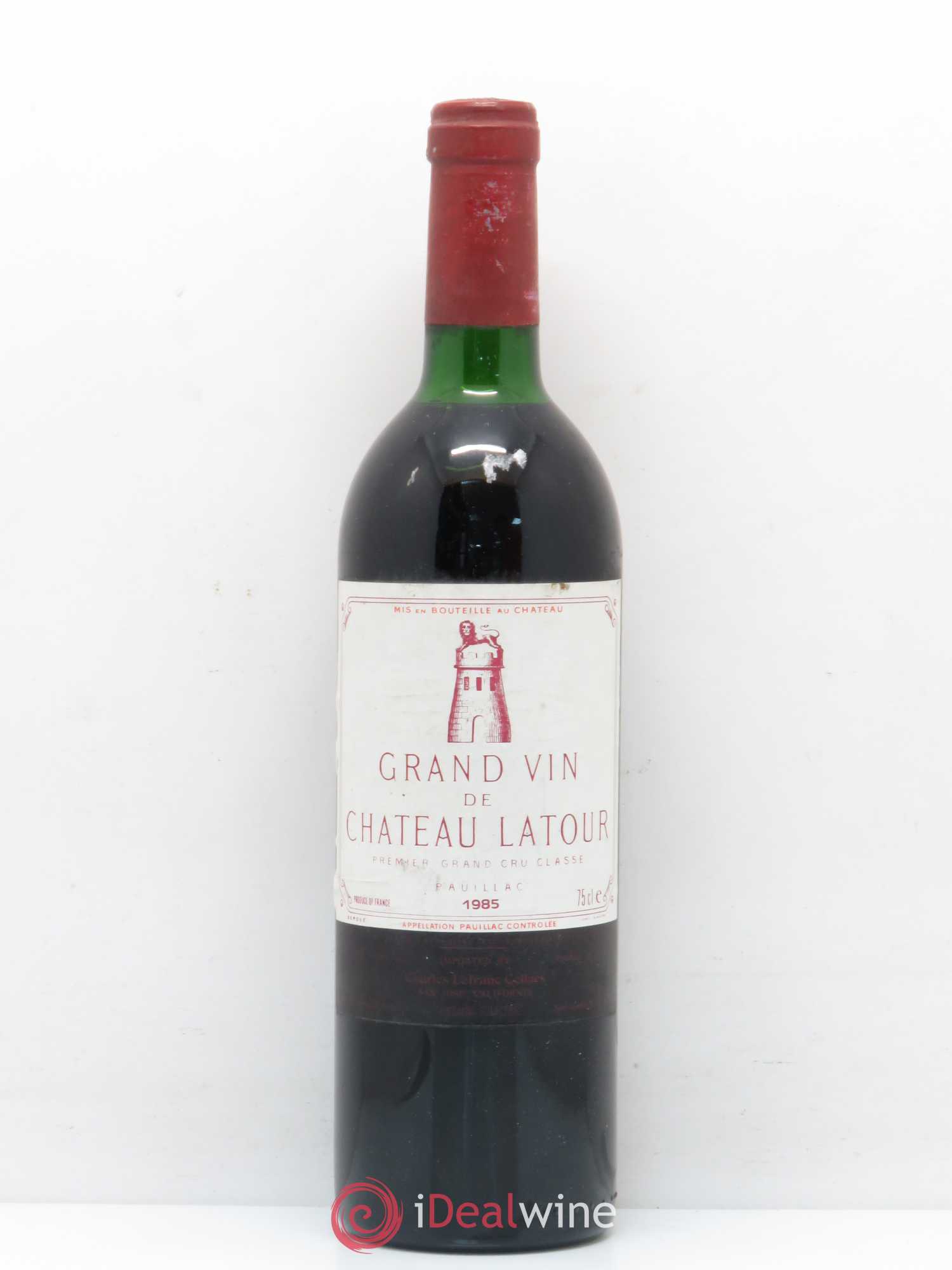 Château Latour 1er Grand Cru Classé 1985 - Lot de 1 bouteille - 0