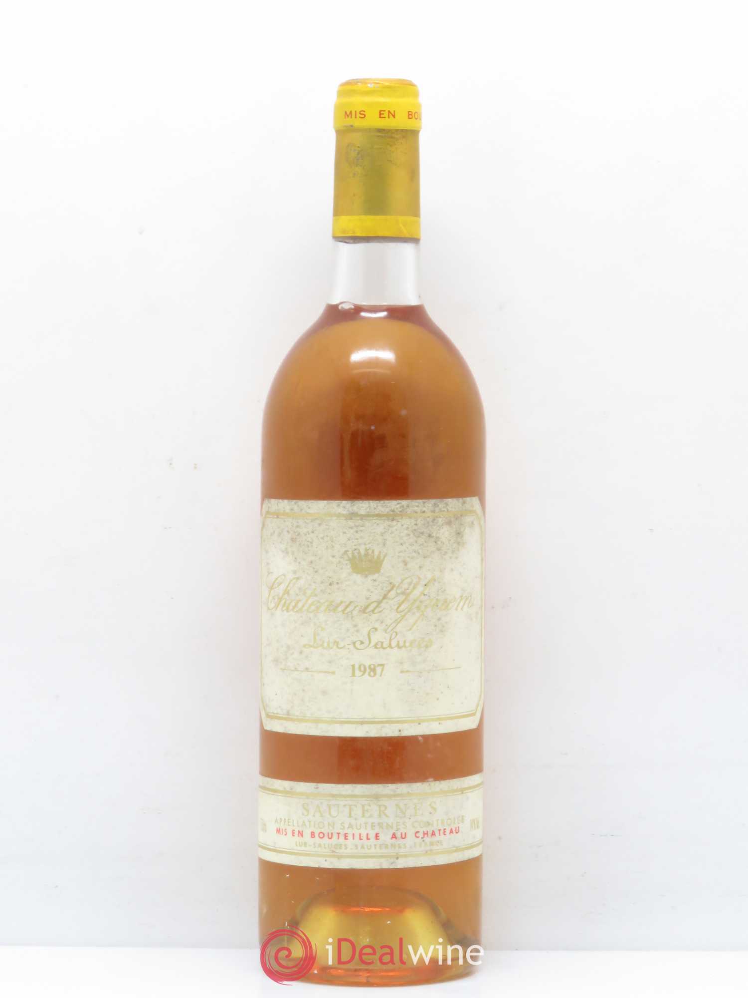 Château d' Yquem 1er Cru Classé Supérieur 1987 - Lotto di 1 bottiglia - 0