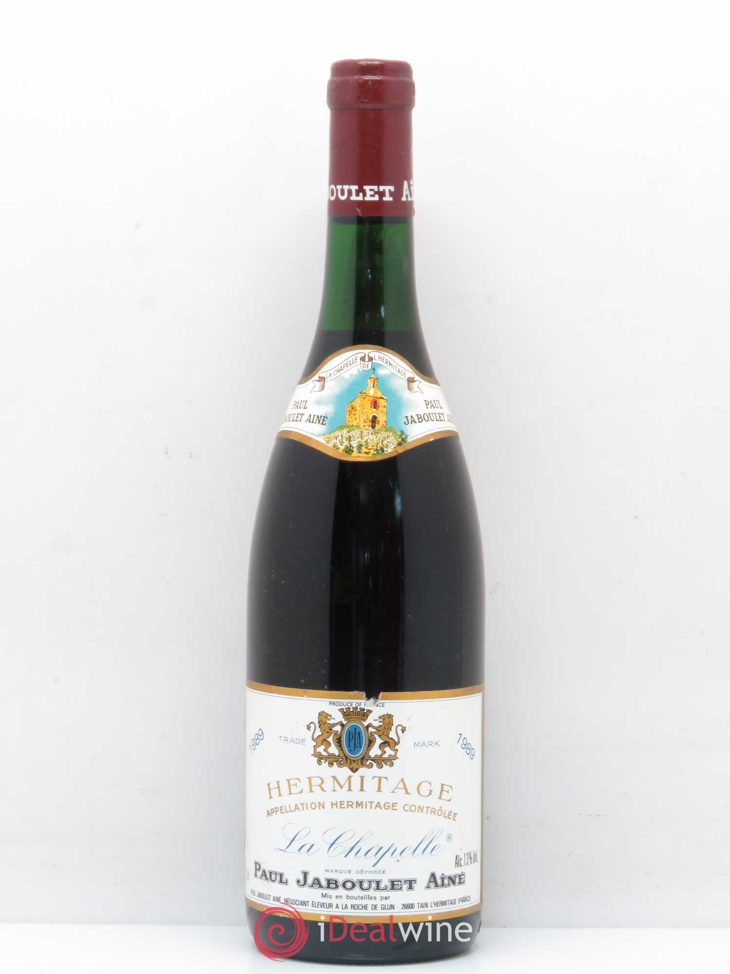 Hermitage La Chapelle Paul Jaboulet Ainé 1989 - Lot de 1 bouteille - 0