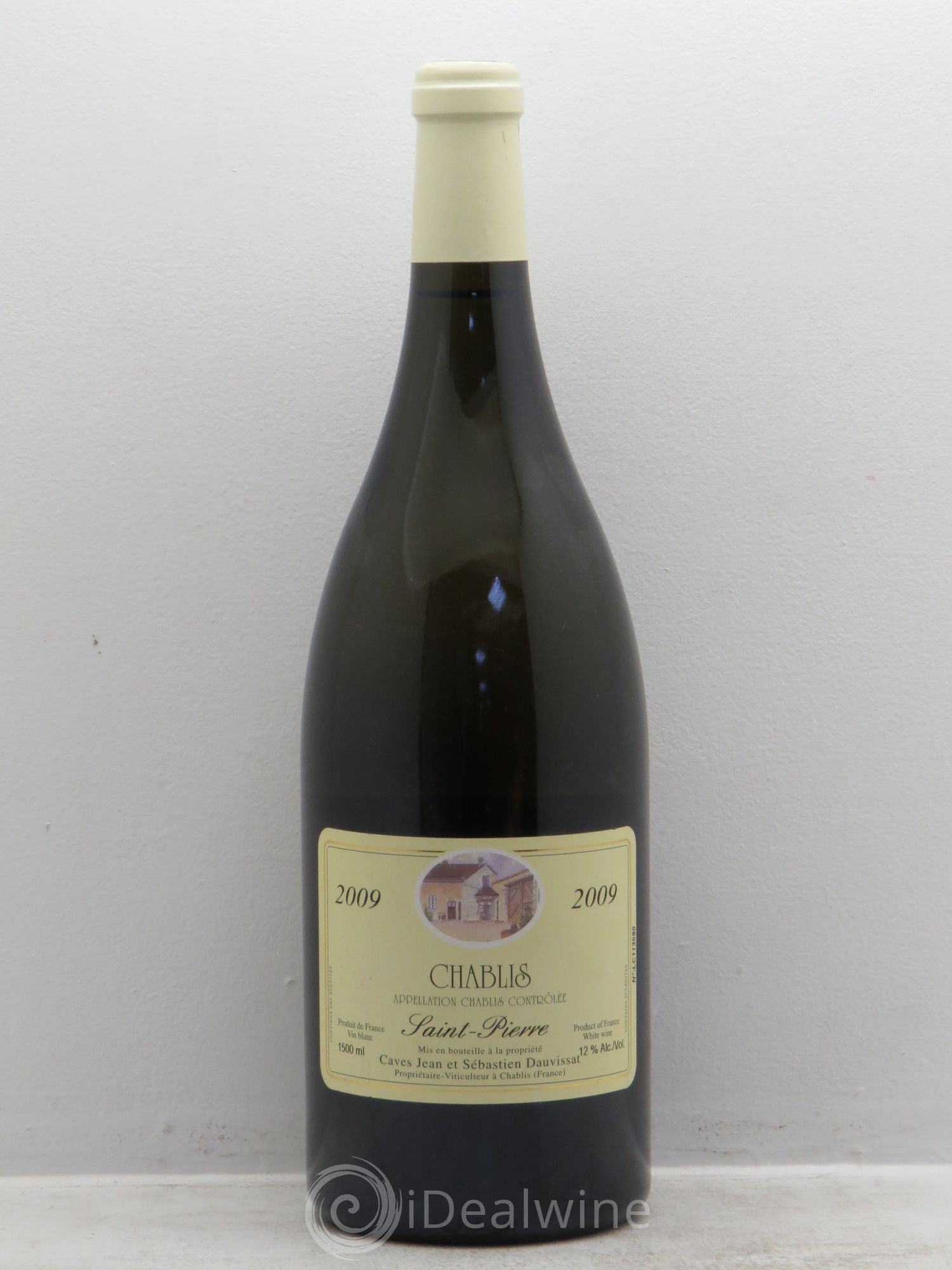 Chablis Saint pierre dauvissat Cave Jean et Sébastien Dauvissat 2009 - Posten von 1 Magnum - 0