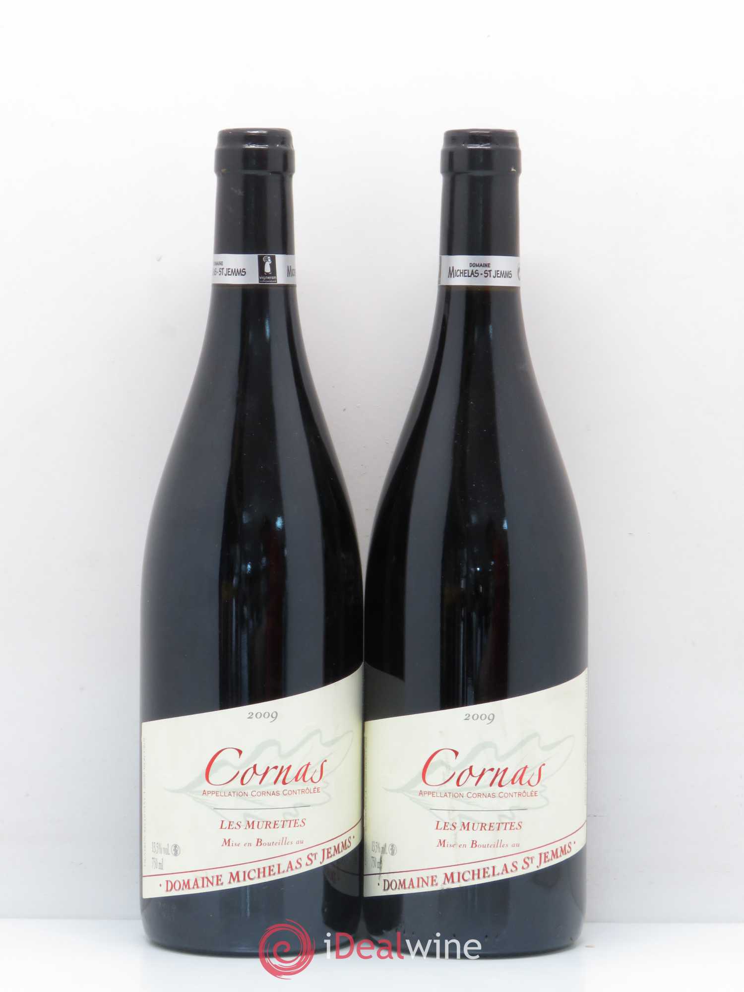 Cornas Michelas Saint Jemmes Les Murettes 2009 - Posten von 2 Flaschen - 0