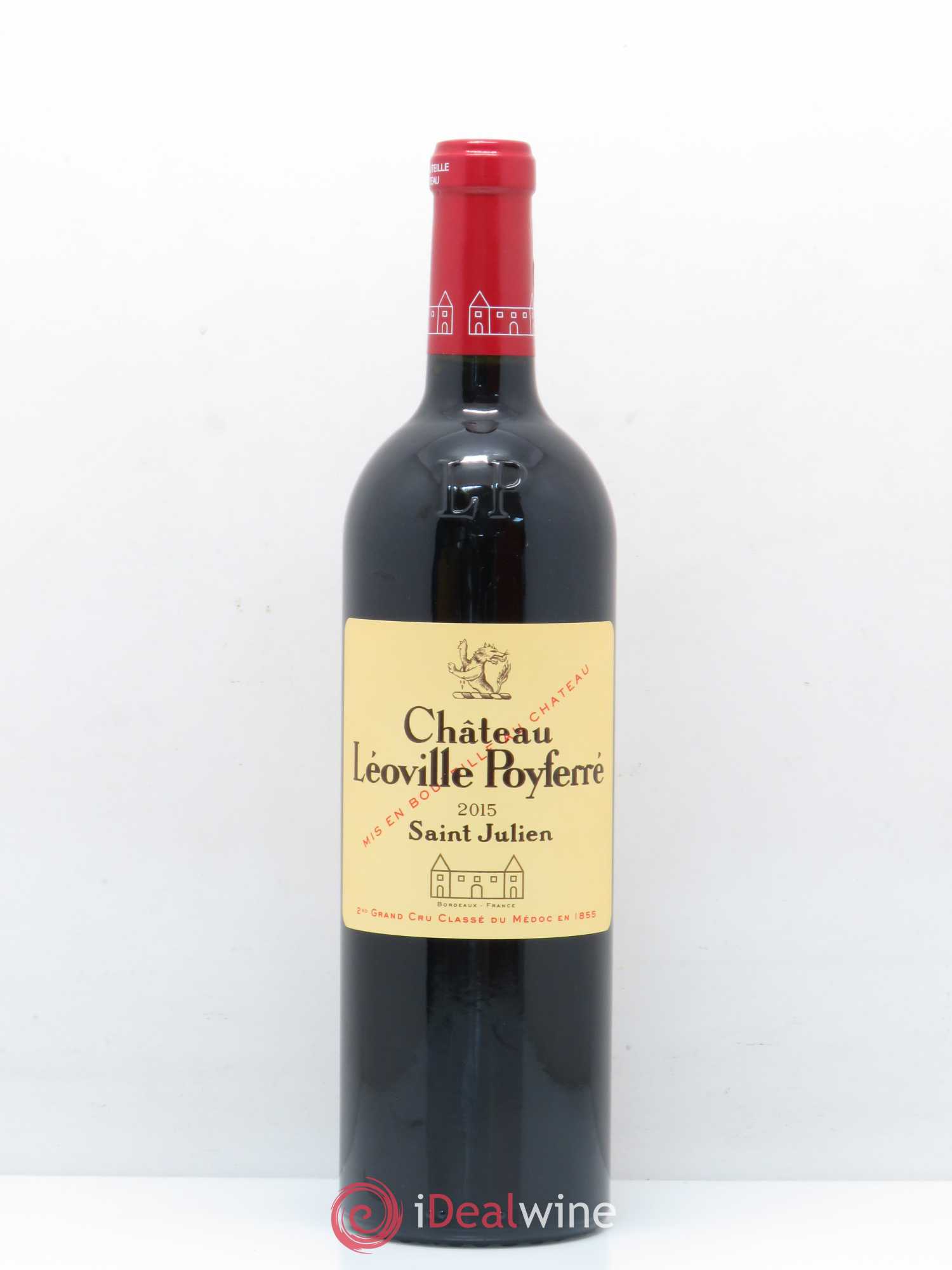 Château Léoville Poyferré 2ème Grand Cru Classé 2015 - Lot de 1 bouteille - 0