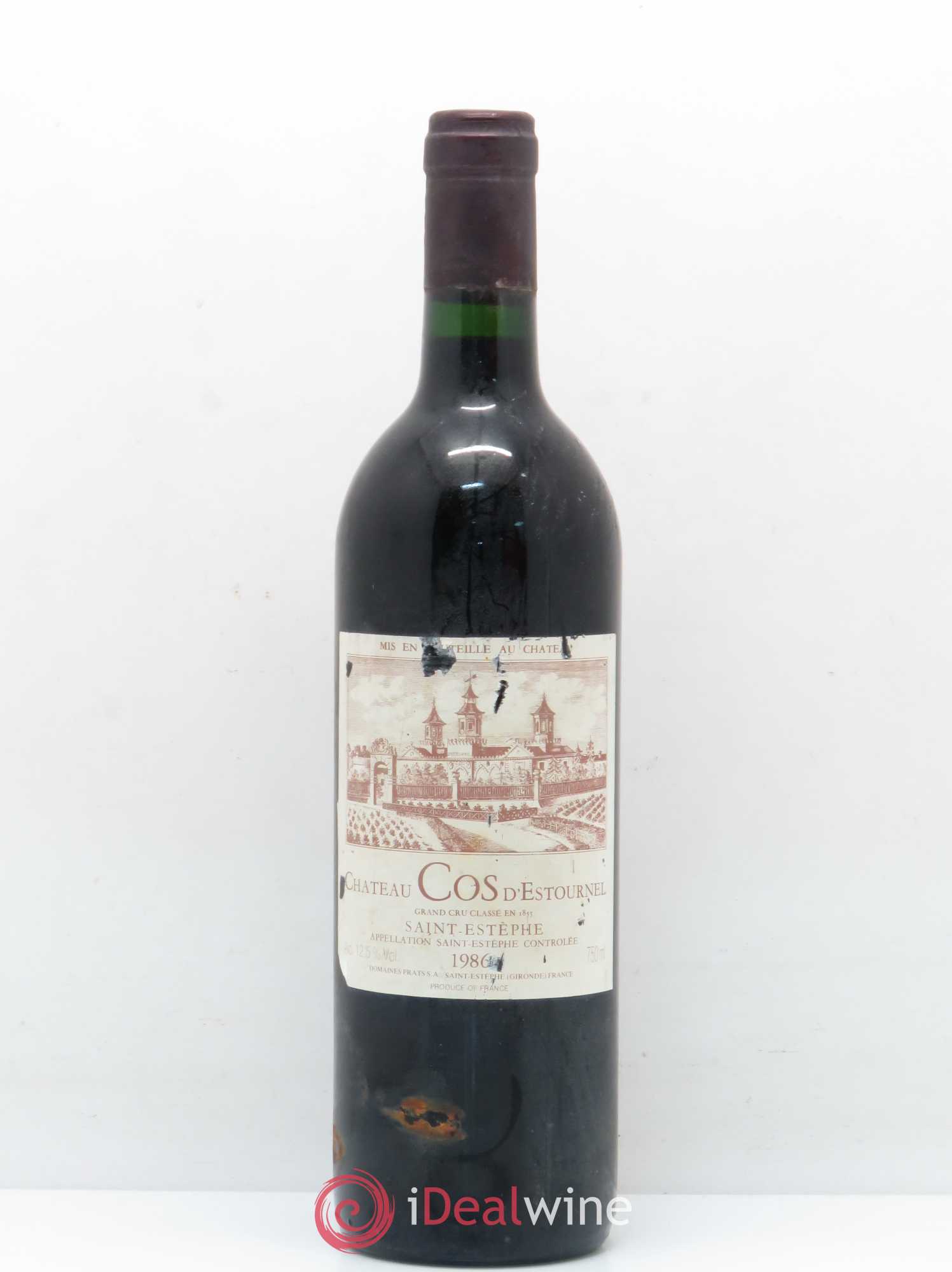 Cos d'Estournel 2ème Grand Cru Classé 1986 - Lot de 1 bouteille - 0