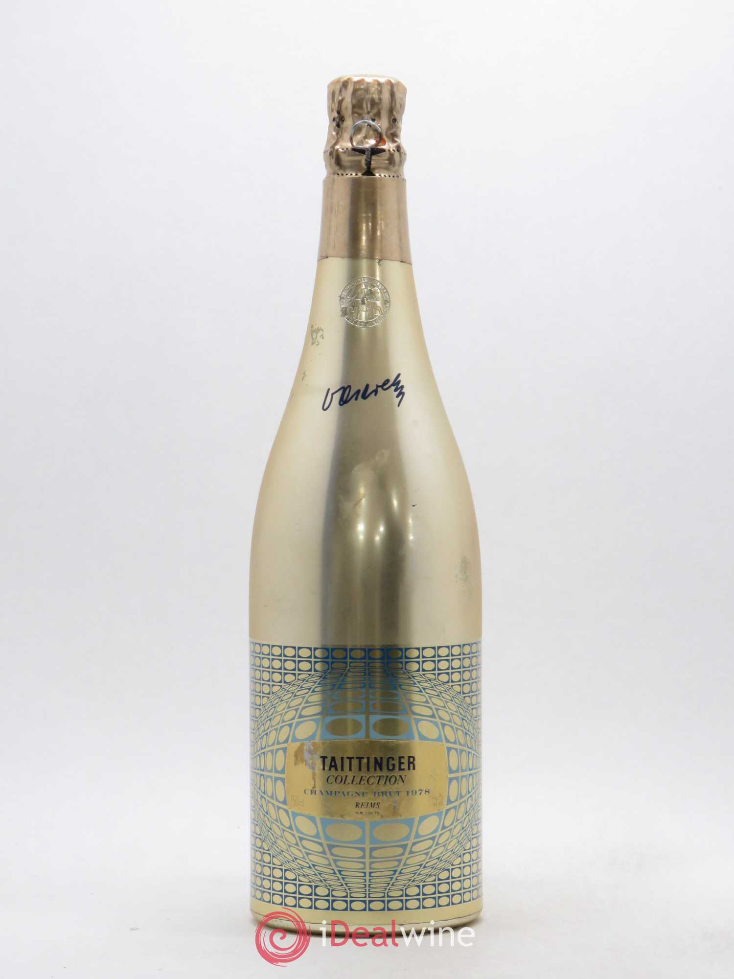 1978 - Collection Vasarely Taittinger 1978 - Lot de 1 bouteille - 0