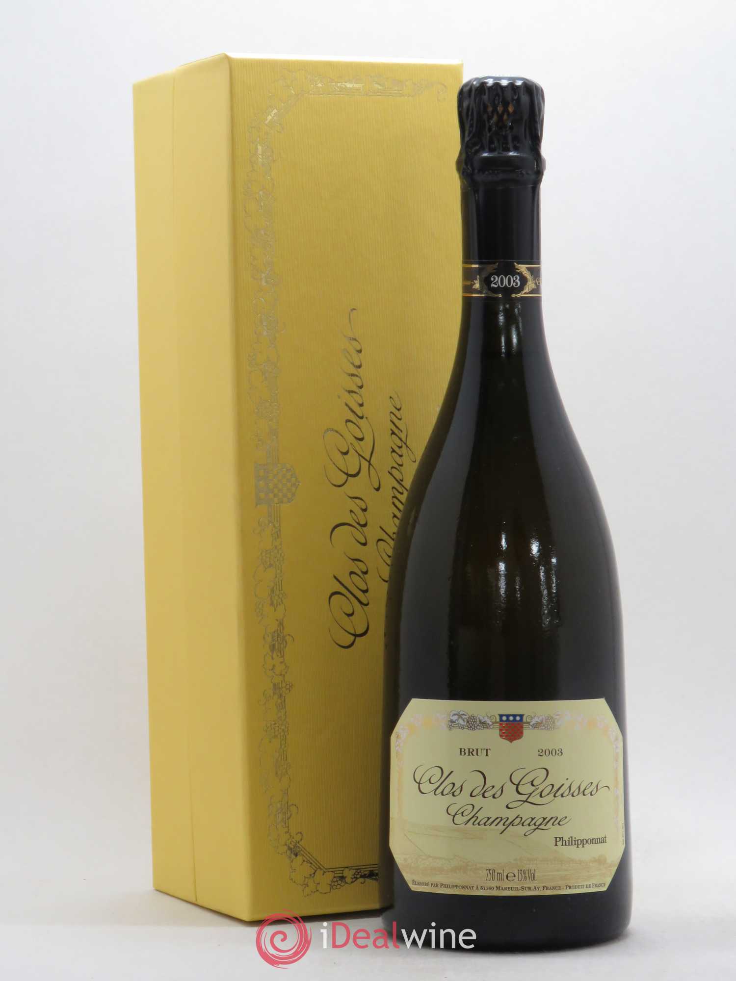 Clos des Goisses Philipponnat 2003 - Lot de 1 bouteille - 2