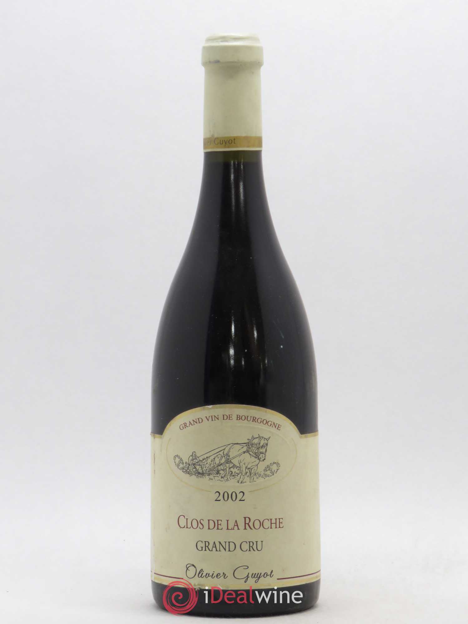 Clos de la Roche Grand Cru Domaine Guyot 2002 - Posten von 1 Flasche - 0
