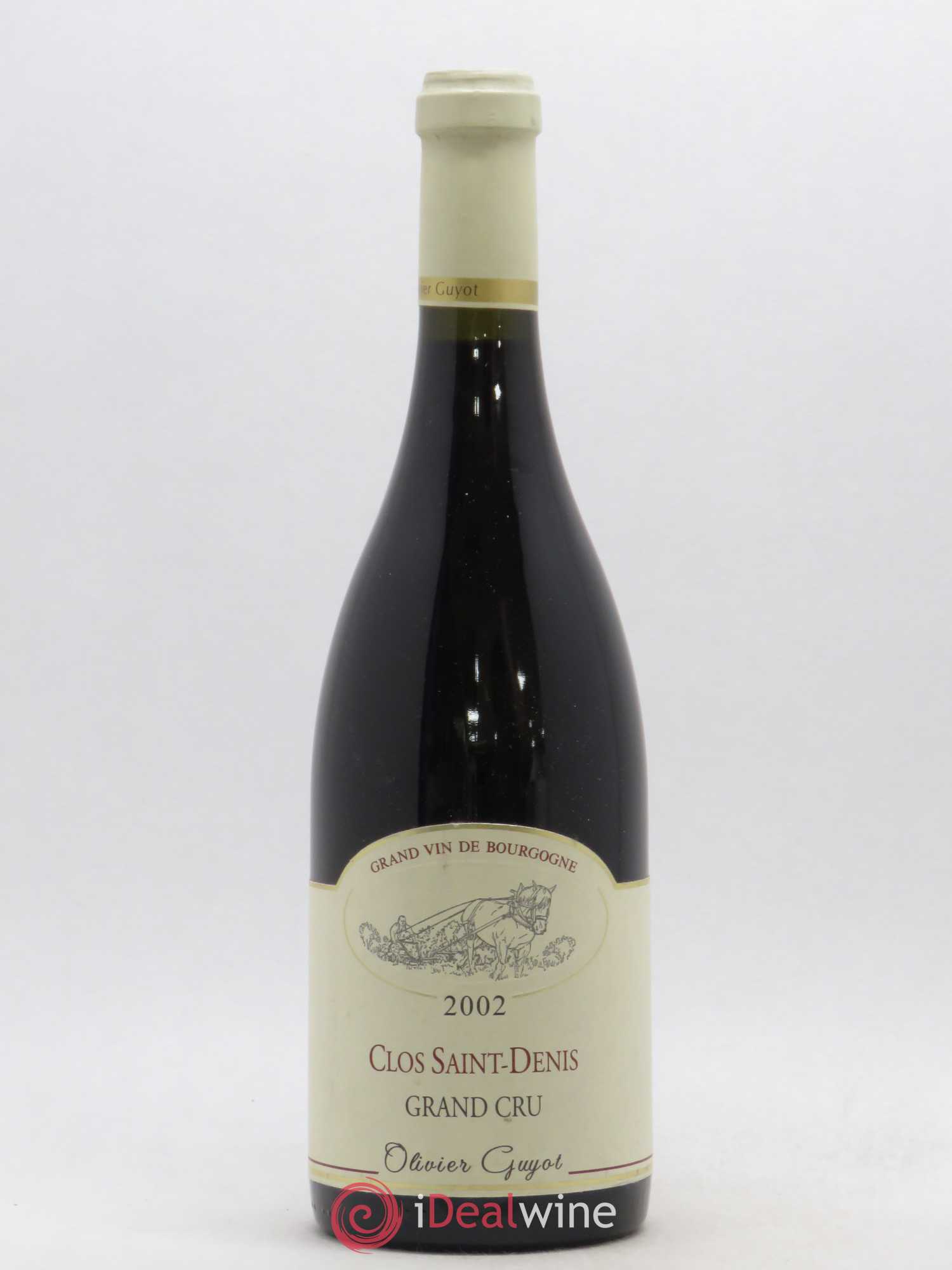 Clos Saint-Denis Grand Cru Domaine Guyot 2002 - Posten von 1 Flasche - 0