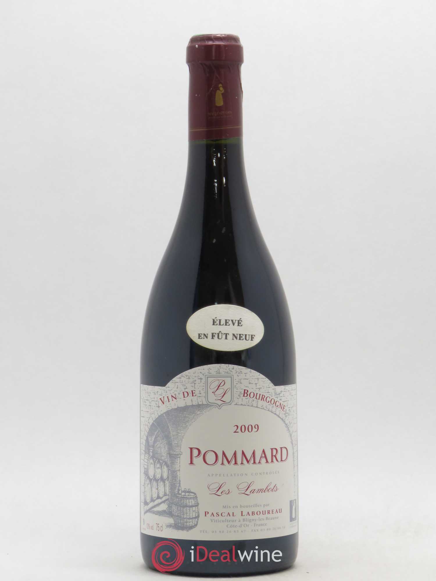 Pommard Les Lambots Laboureau 2009 - Posten von 1 Flasche - 0