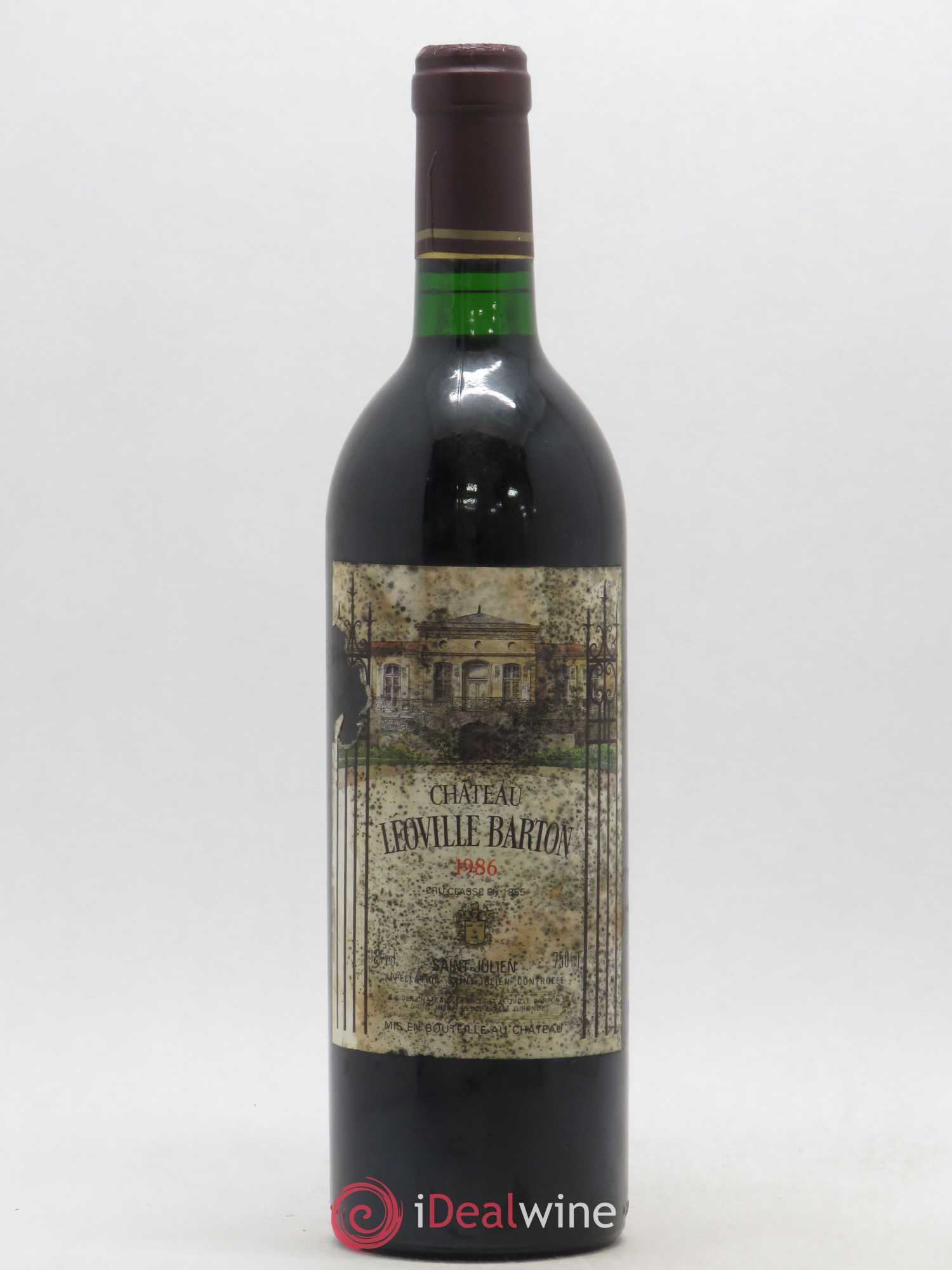 Château Léoville Barton 2ème Grand Cru Classé 1986 - Lot de 1 bouteille - 0