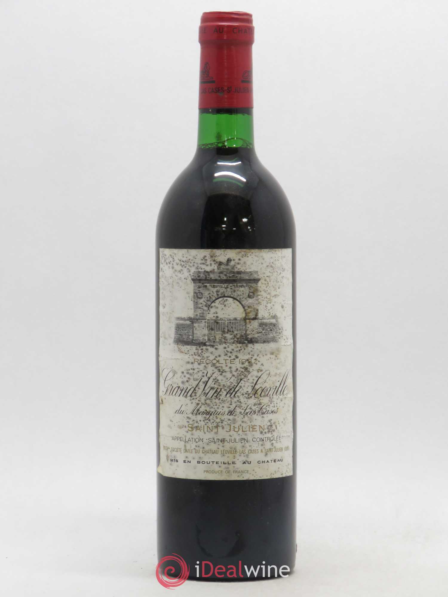 Château Léoville Las Cases 2ème Grand Cru Classé 1982 - Lot de 1 bouteille - 0