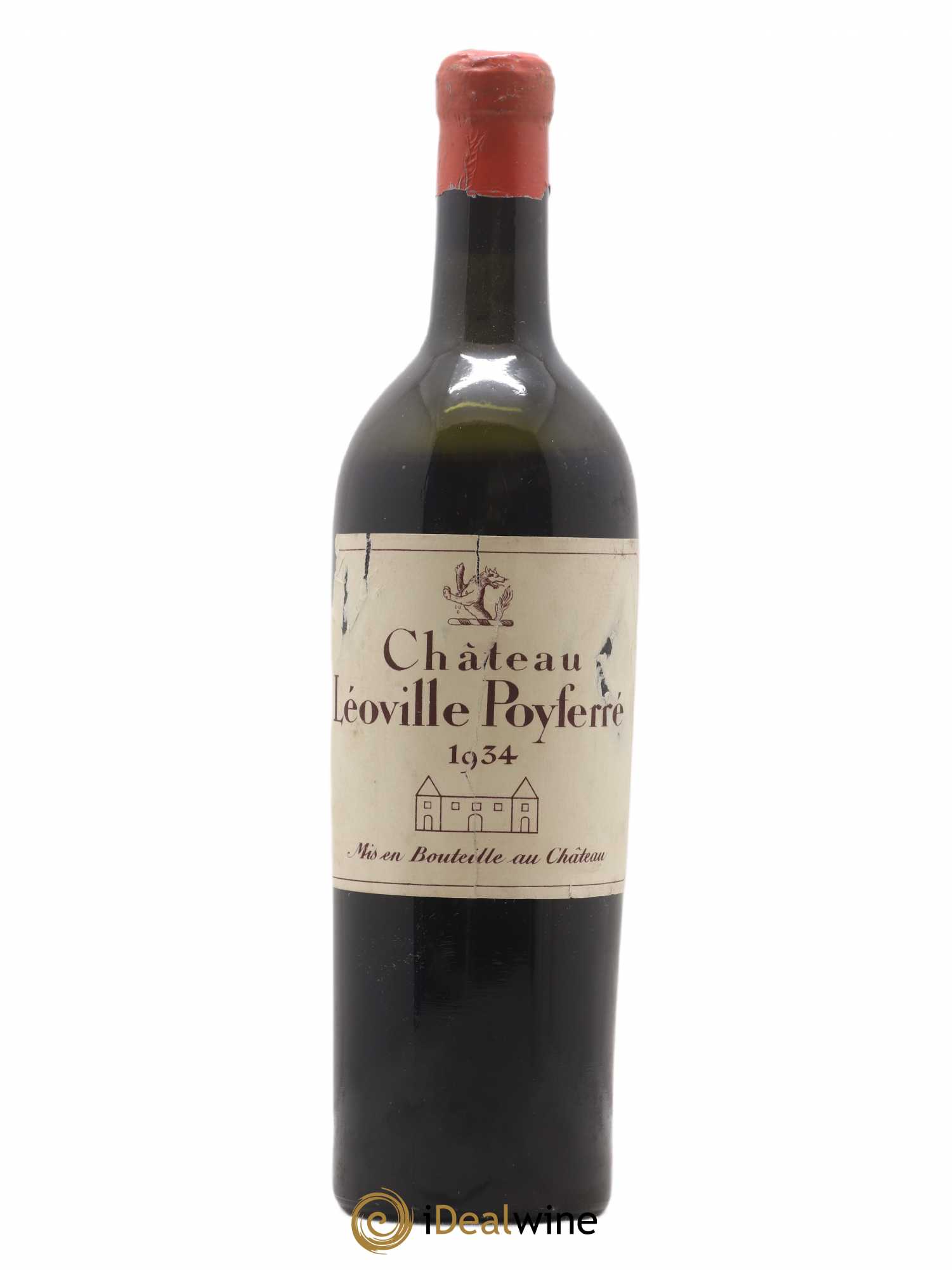Château Léoville Poyferré 2ème Grand Cru Classé 1934 - Lot de 1 bouteille - 0