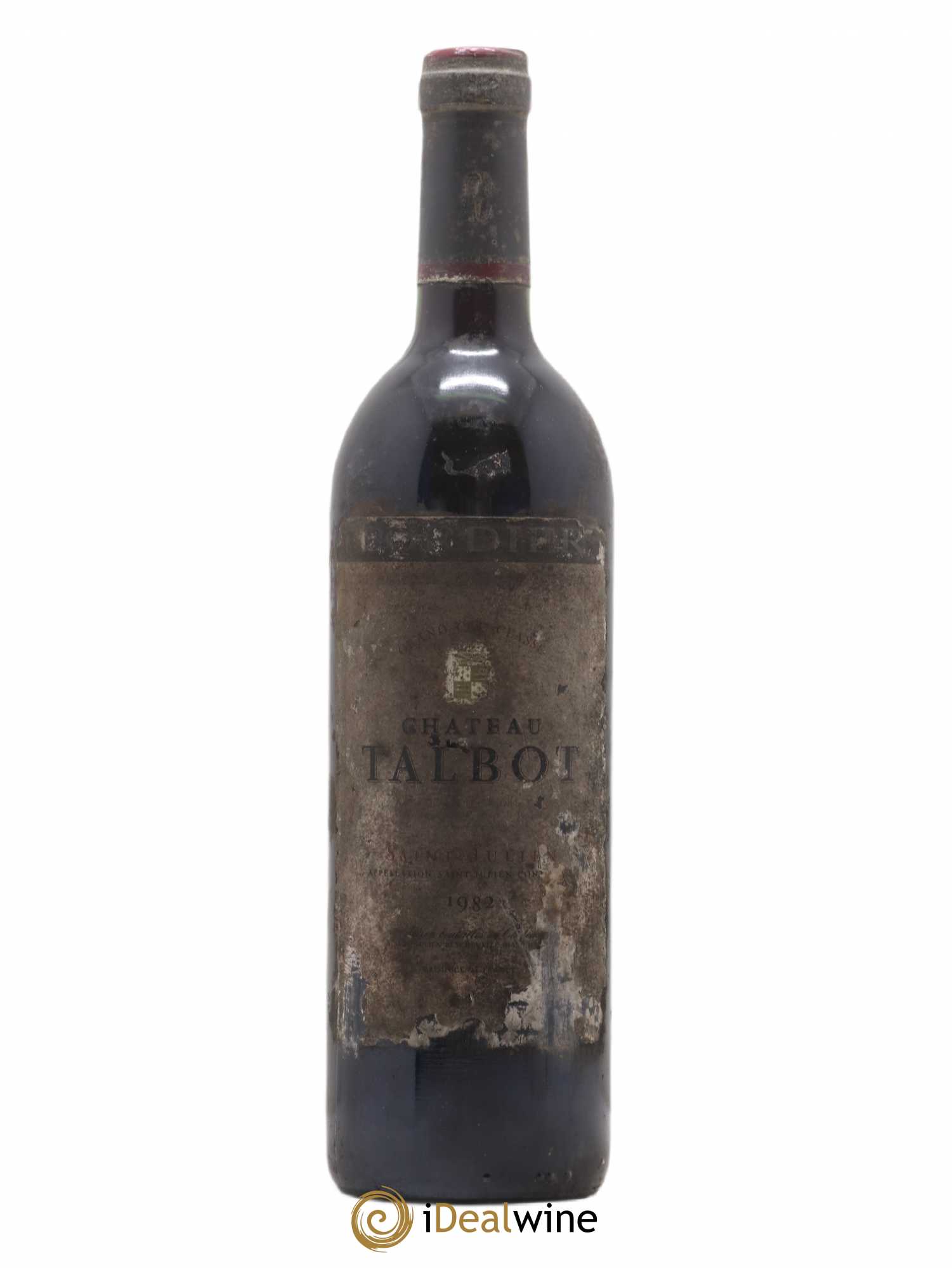 Château Talbot 4ème Grand Cru Classé 1982 - Lot de 1 bouteille - 0