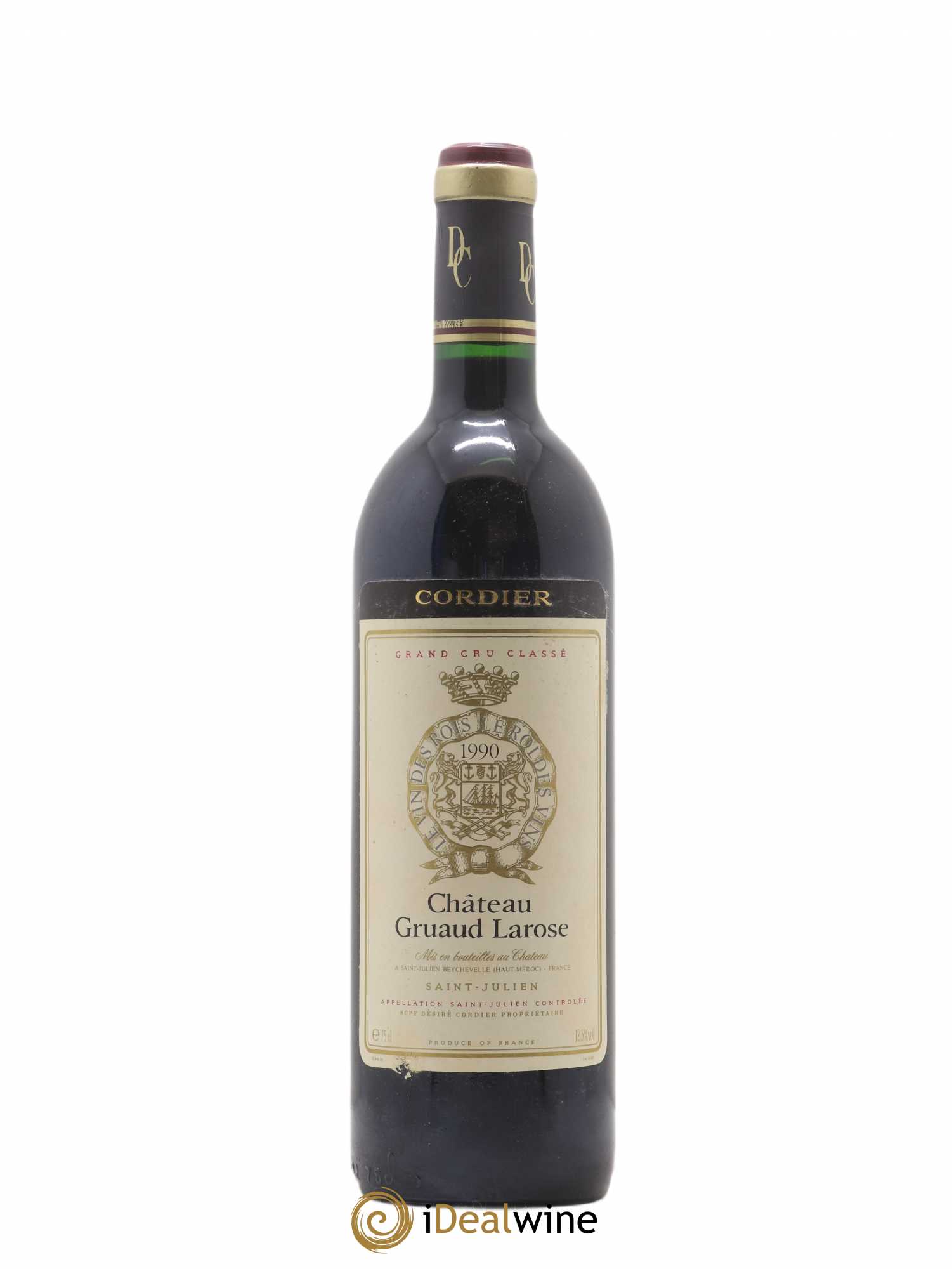 Château Gruaud Larose 2ème Grand Cru Classé 1990 - Lot de 1 bouteille - 0