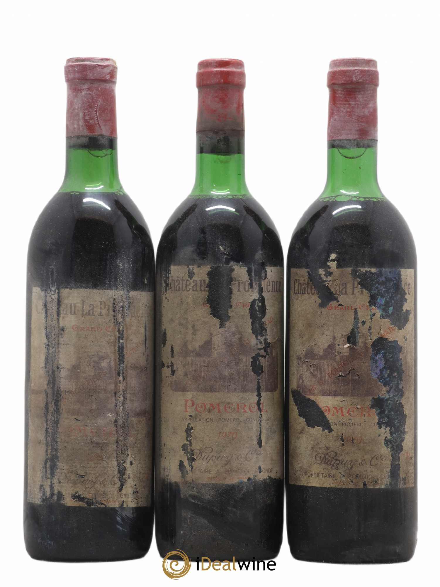 Château Providence (La Providence) 1970 - Lot de 3 bouteilles - 0