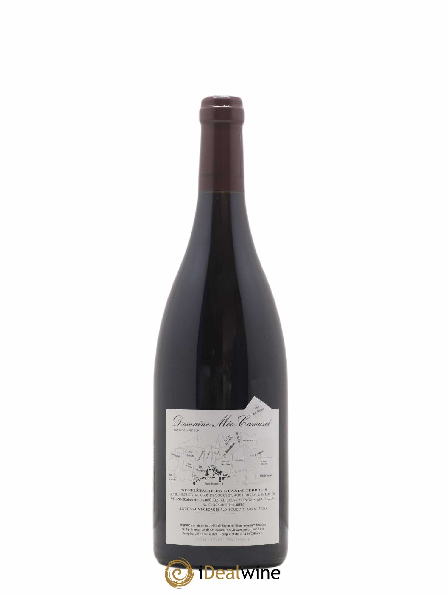 Corton Grand Cru Clos Rognet Méo-Camuzet (Domaine) 2007 - Lot de 1 bouteille - 1