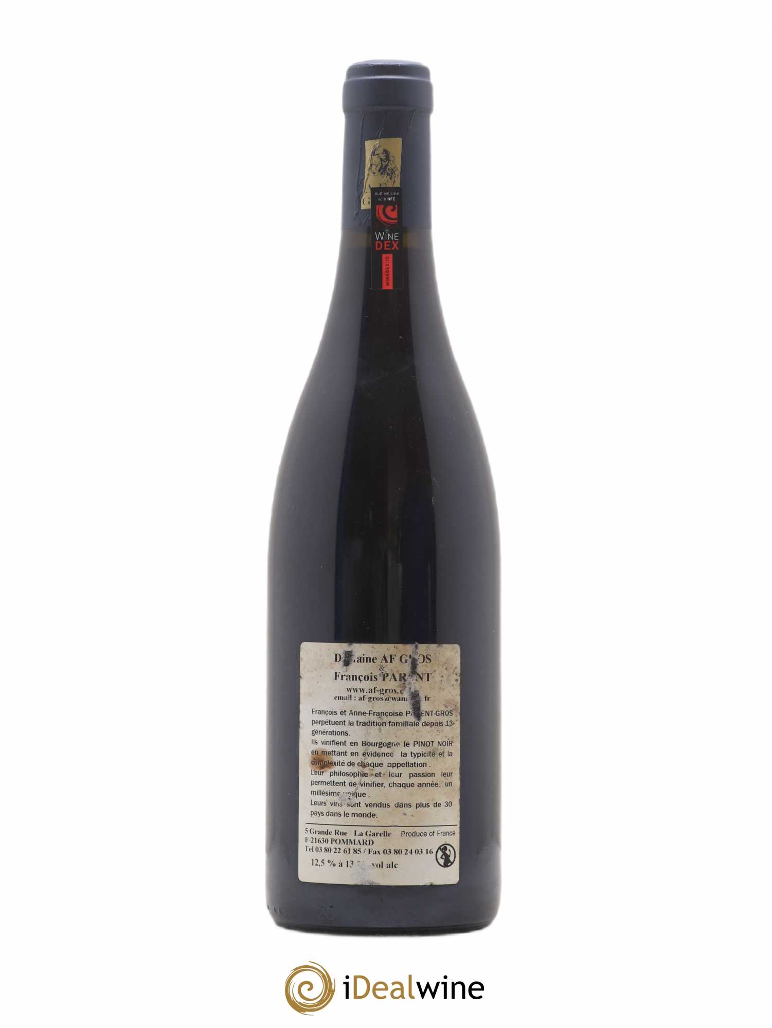 Richebourg Grand Cru A.-F. Gros 2009 - Lot de 1 bouteille - 1
