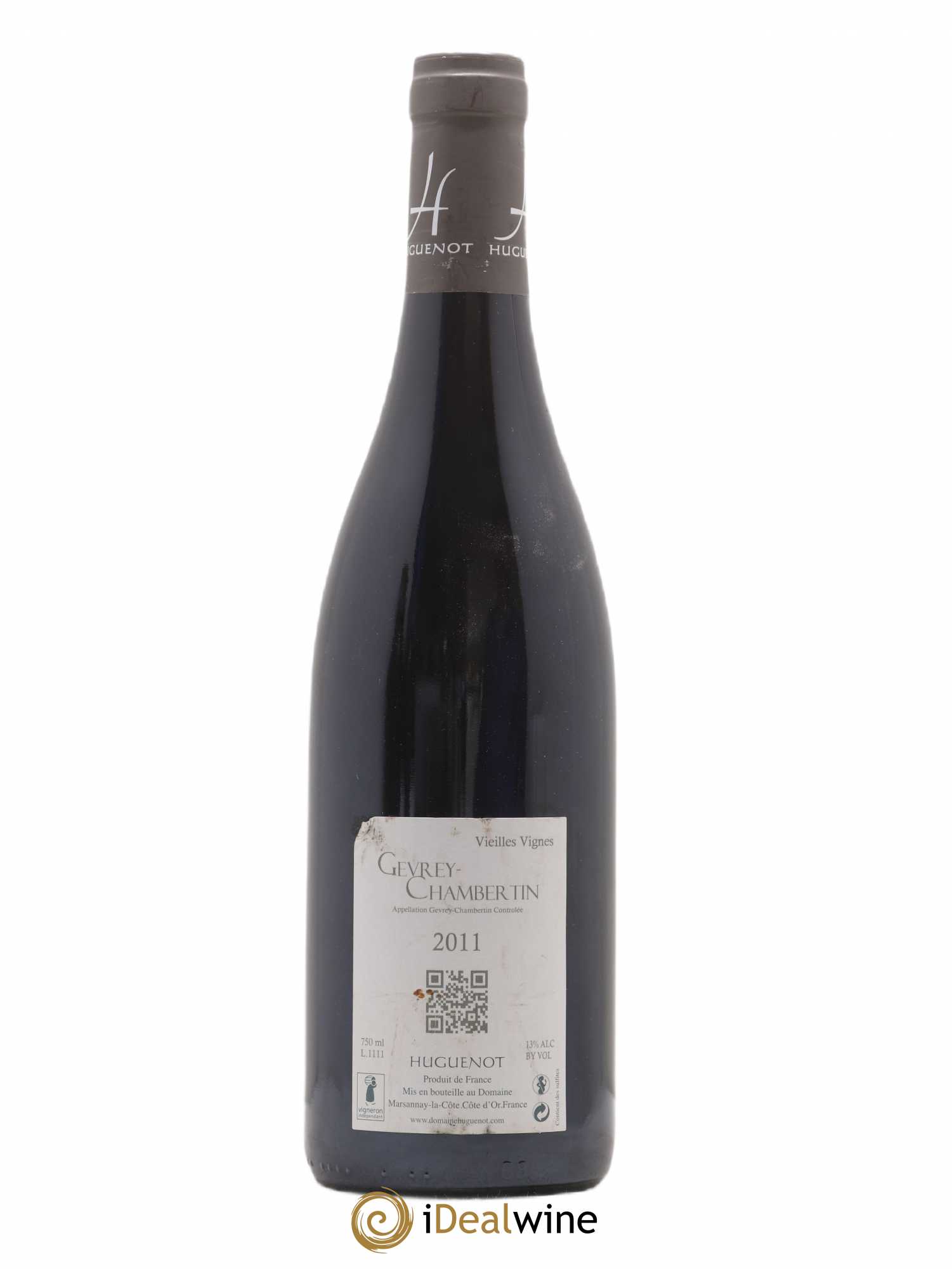 Gevrey-Chambertin Vieilles Vignes Domaine Huguenot 2011 - Lot de 1 bouteille - 1