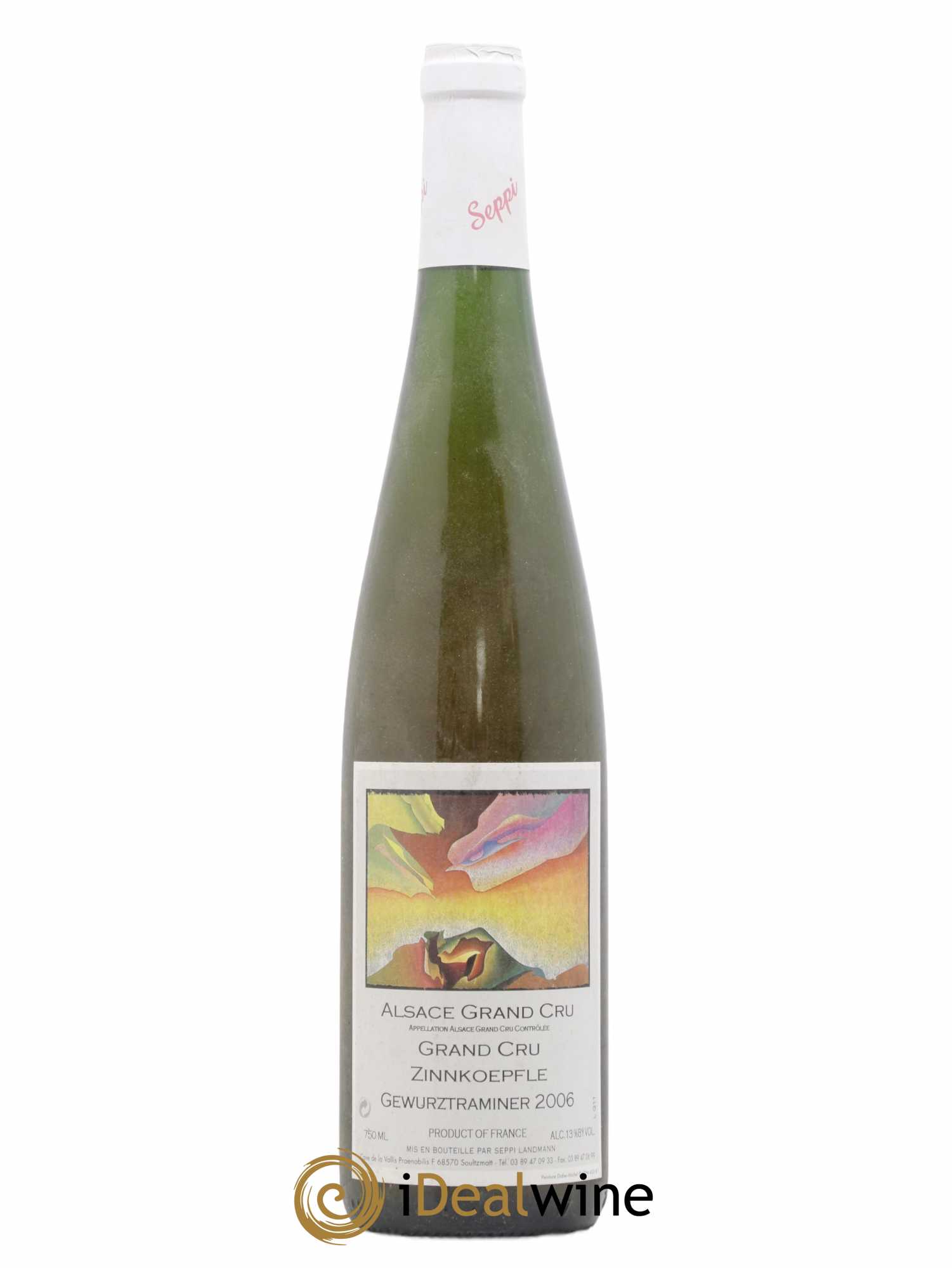 Gewurztraminer Grand Cru Zinnkoepfle Seppi Landmann 2006 - Lot de 1 bouteille - 0