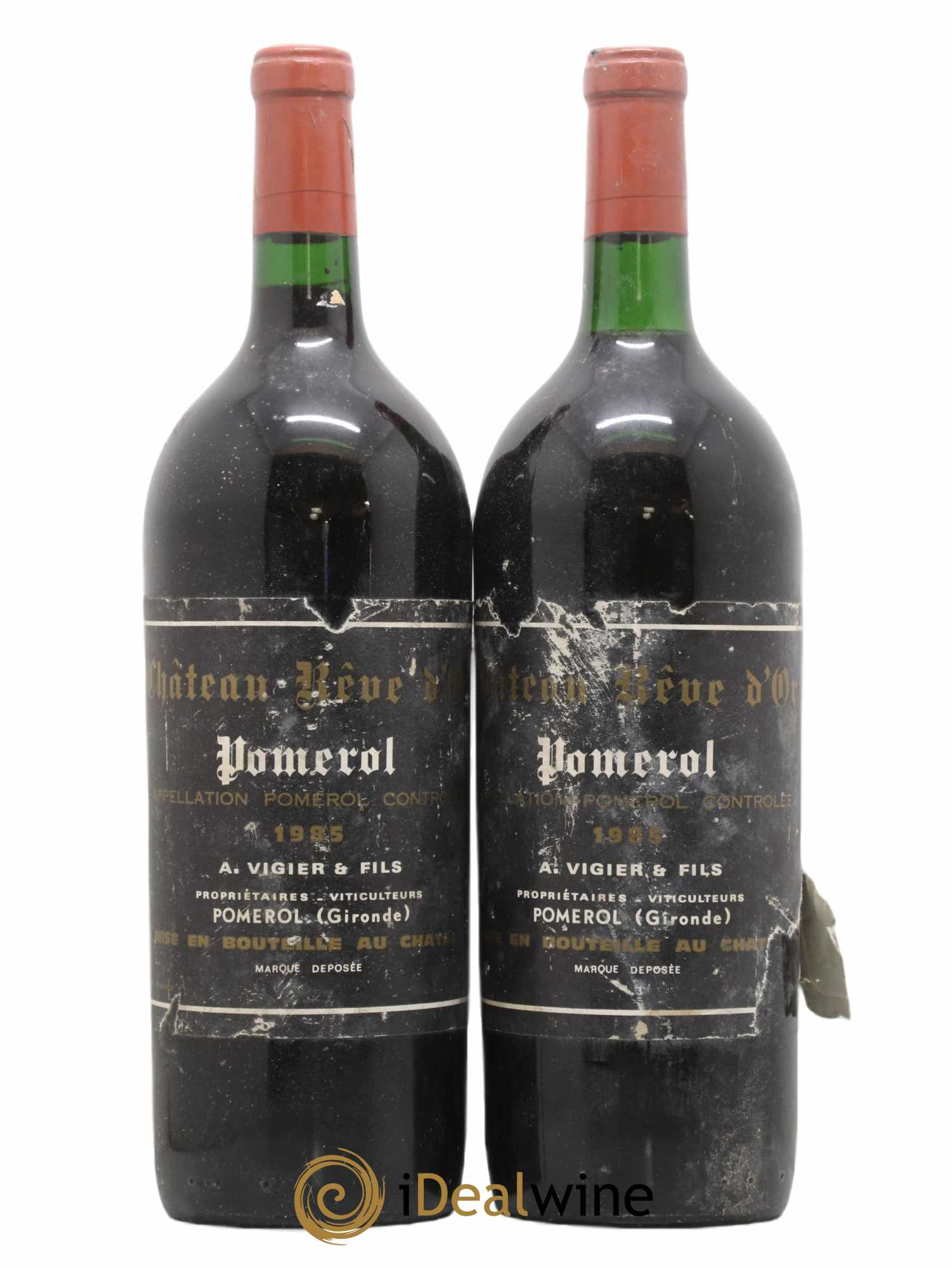Château Rêve d'Or 1985 - Lot de 2 magnums - 0