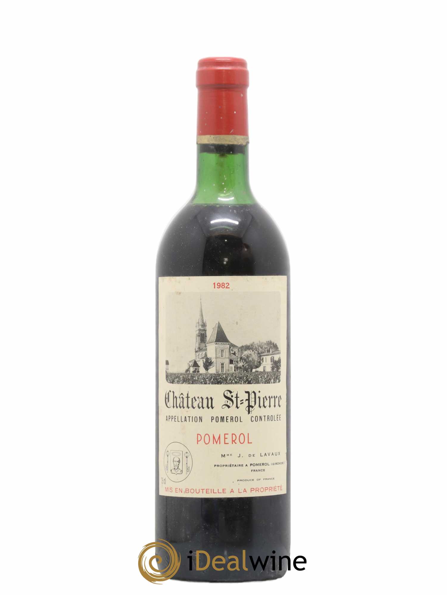 Château Saint-Pierre 1982 - Lot de 1 bouteille - 0