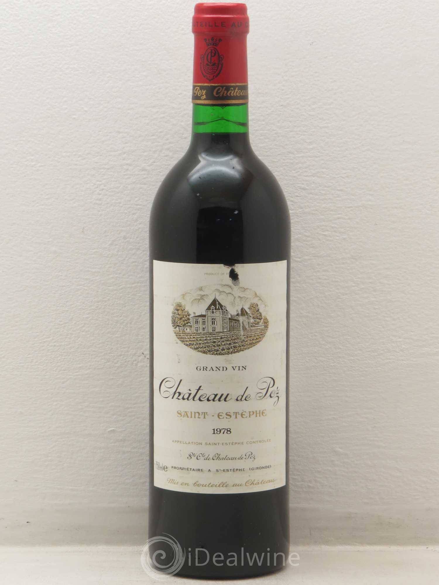 Château de Pez 1978 - Lot de 1 bouteille - 0
