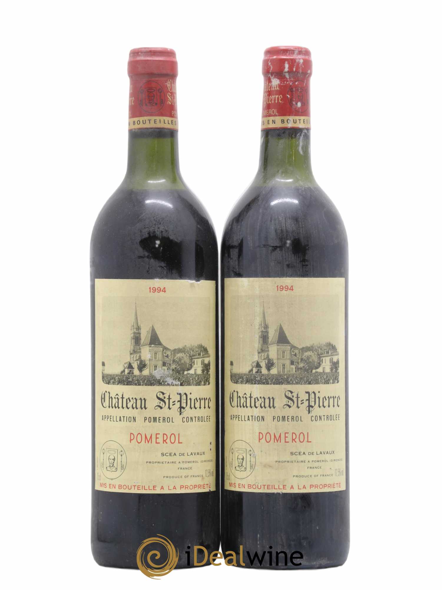 Château Saint-Pierre 1994 - Lot de 2 bouteilles - 0