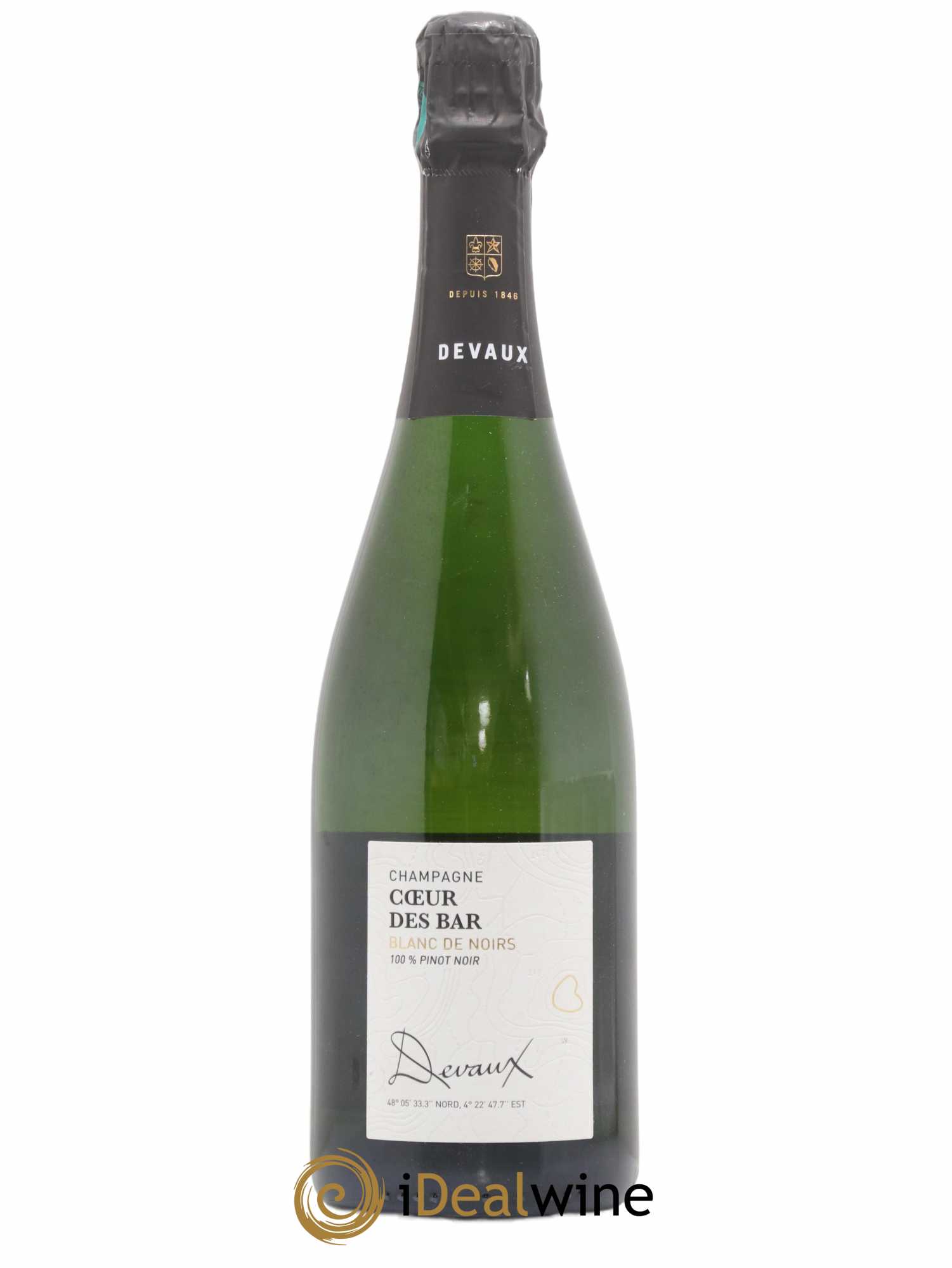 Champagne Blanc de Noirs Coeur des Bar Devaux - Posten von 1 Flasche - 0