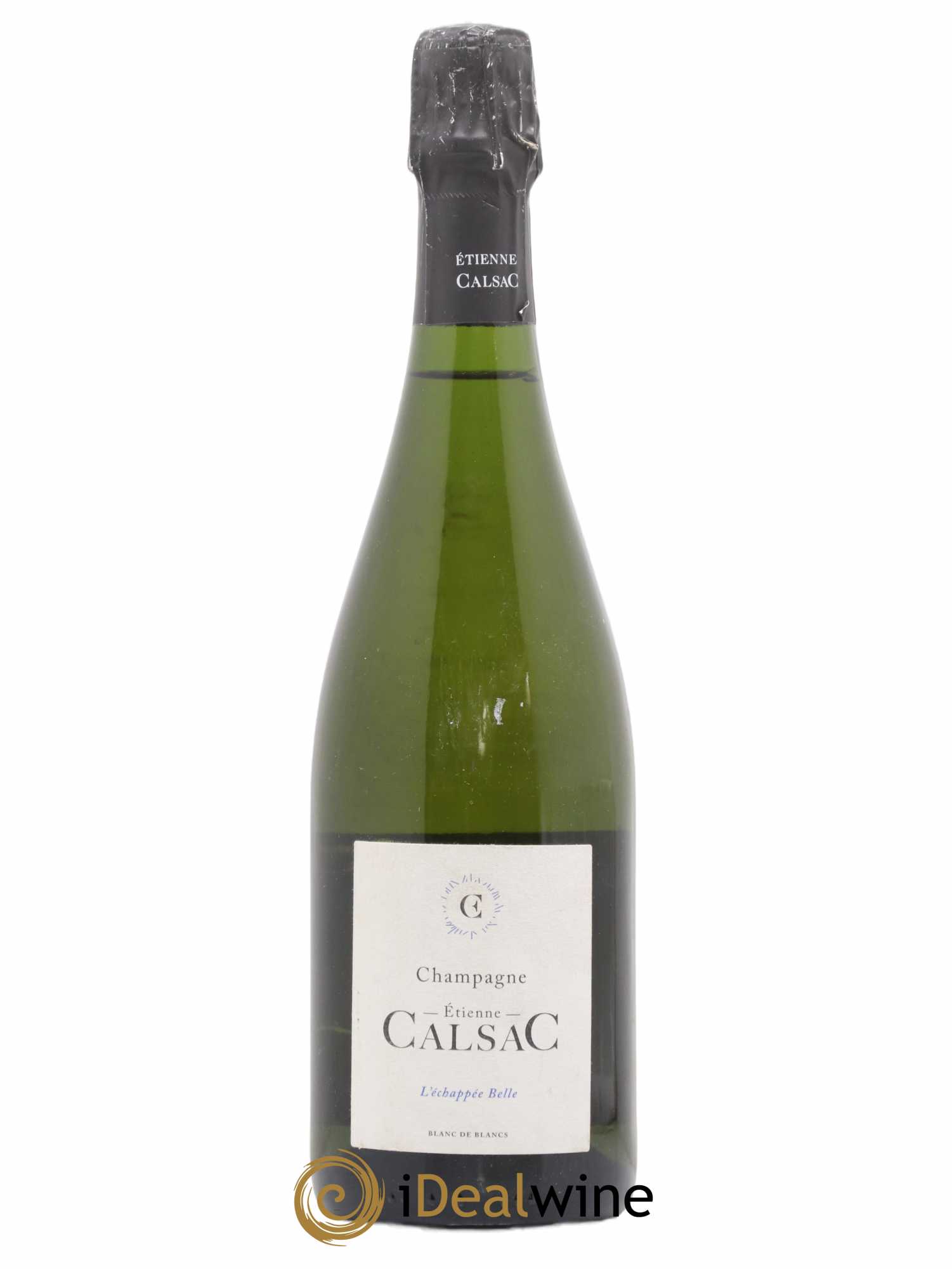 L'Echappée Belle Blanc de Blancs Extra-Brut Etienne Calsac - Lot de 1 bouteille - 0