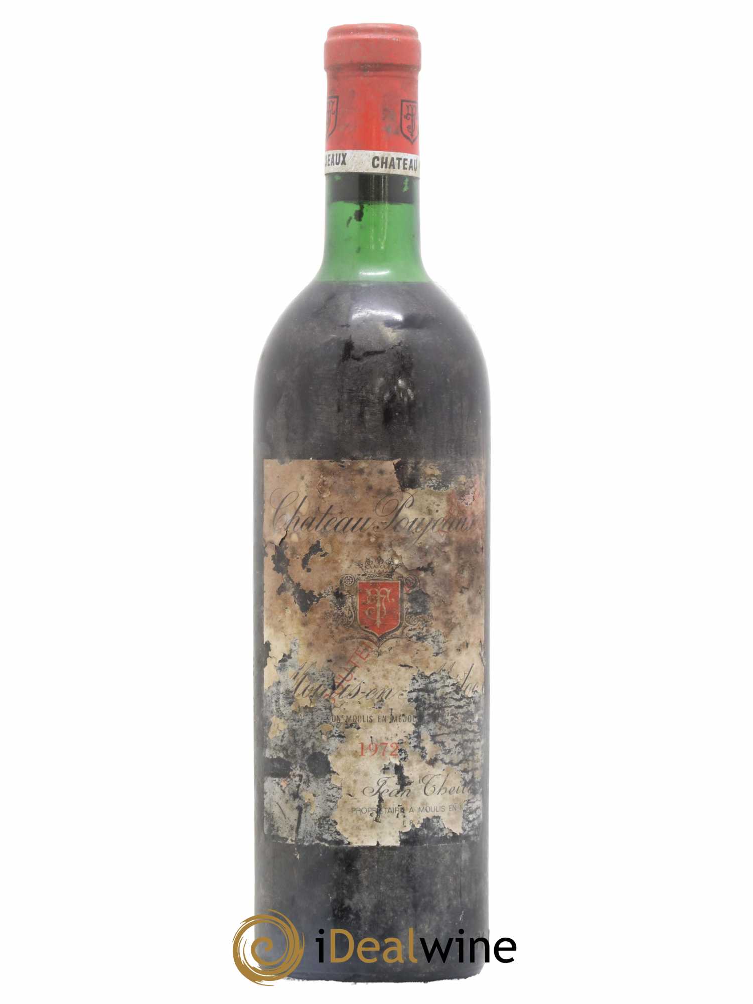 Château Poujeaux 1972 - Lot de 1 bouteille - 0