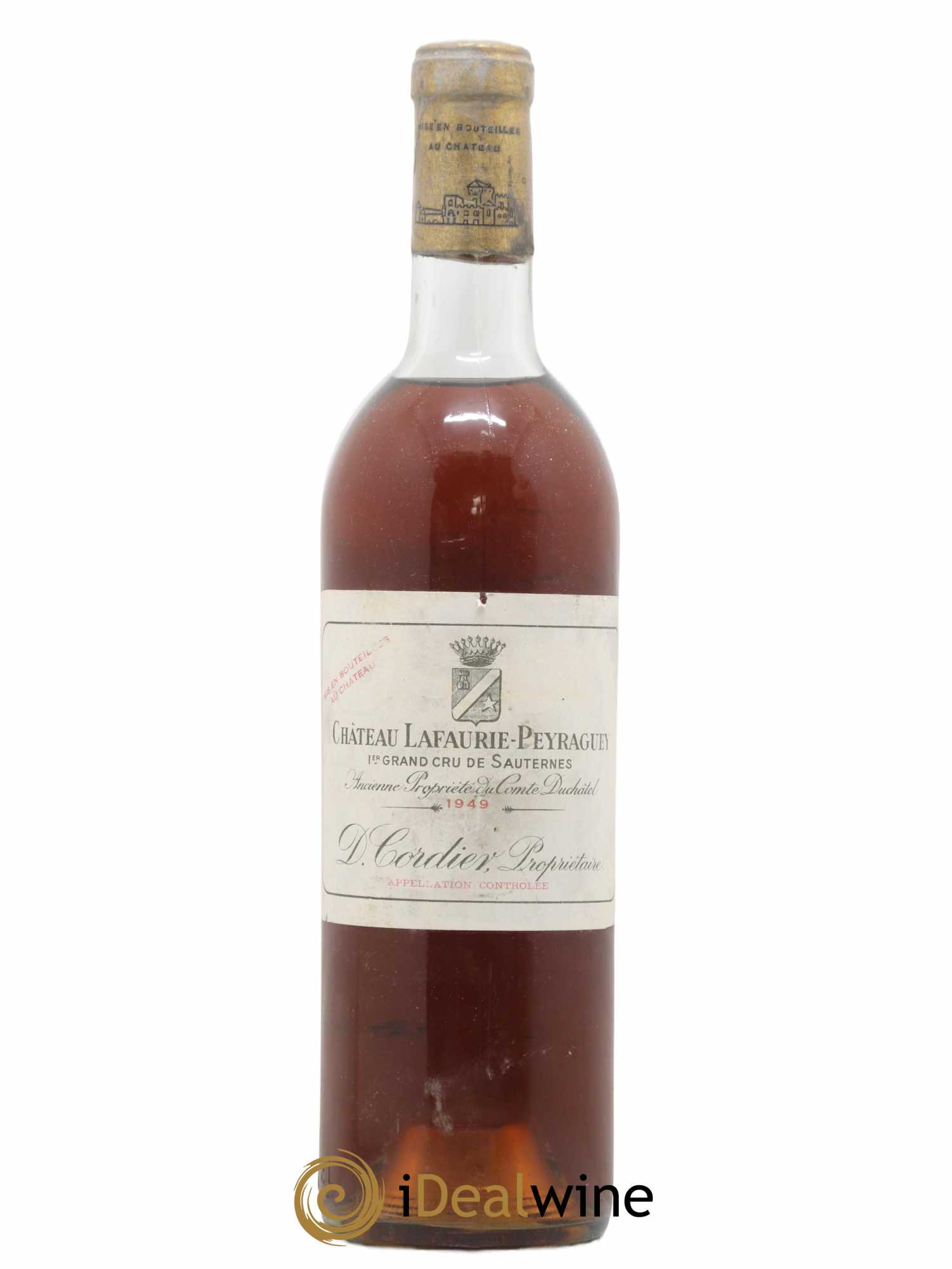 Château Lafaurie-Peyraguey 1er Grand Cru Classé 1949 - Lotto di 1 bottiglia - 0