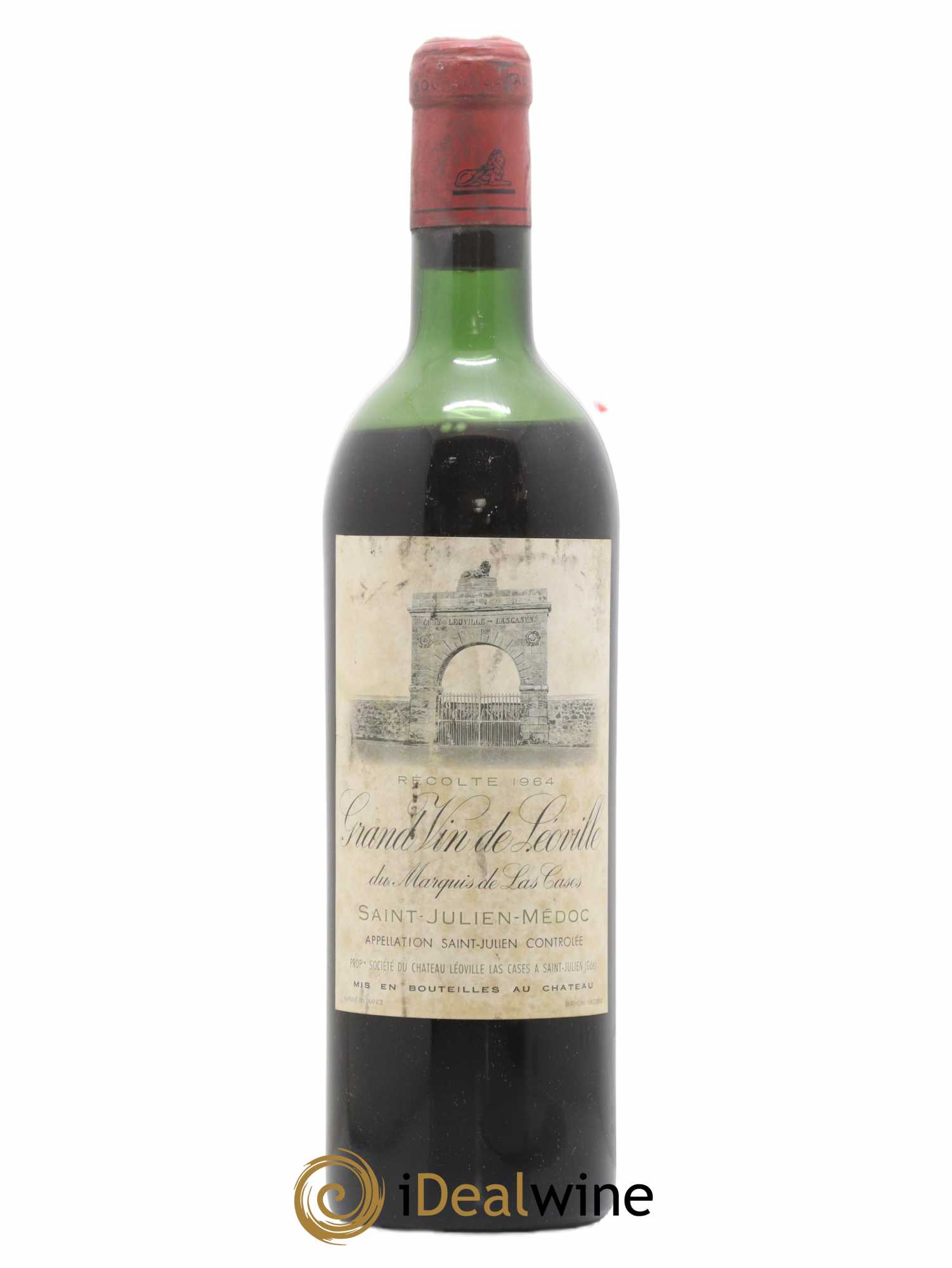 Château Léoville Las Cases 2ème Grand Cru Classé 1964 - Lot de 1 bouteille - 0