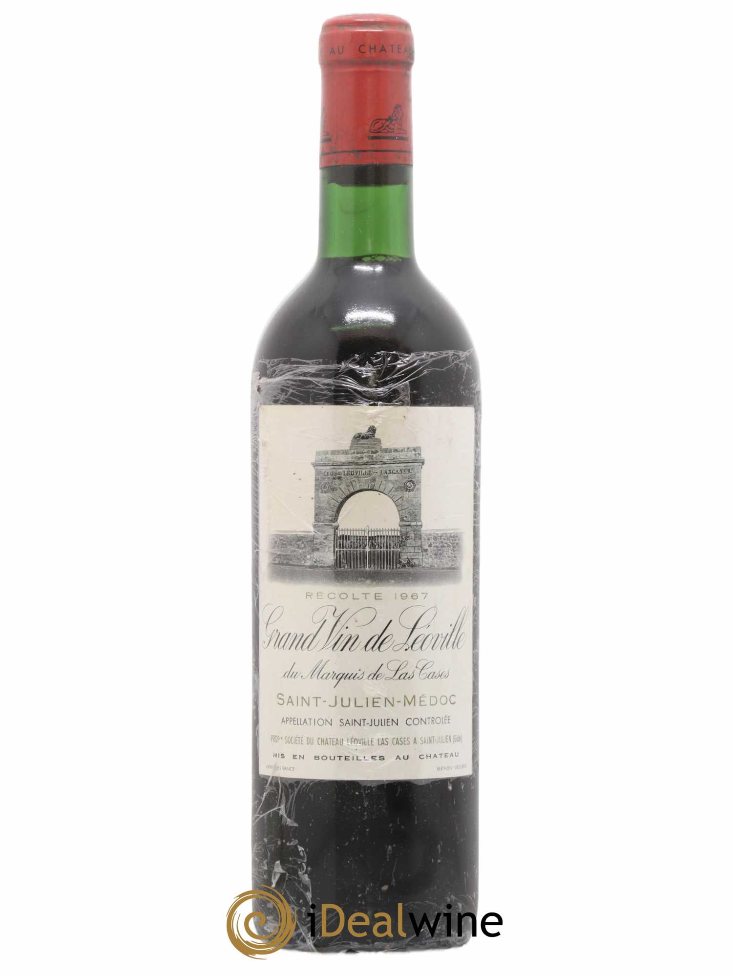 Château Léoville Las Cases 2ème Grand Cru Classé 1967 - Lot de 1 bouteille - 0