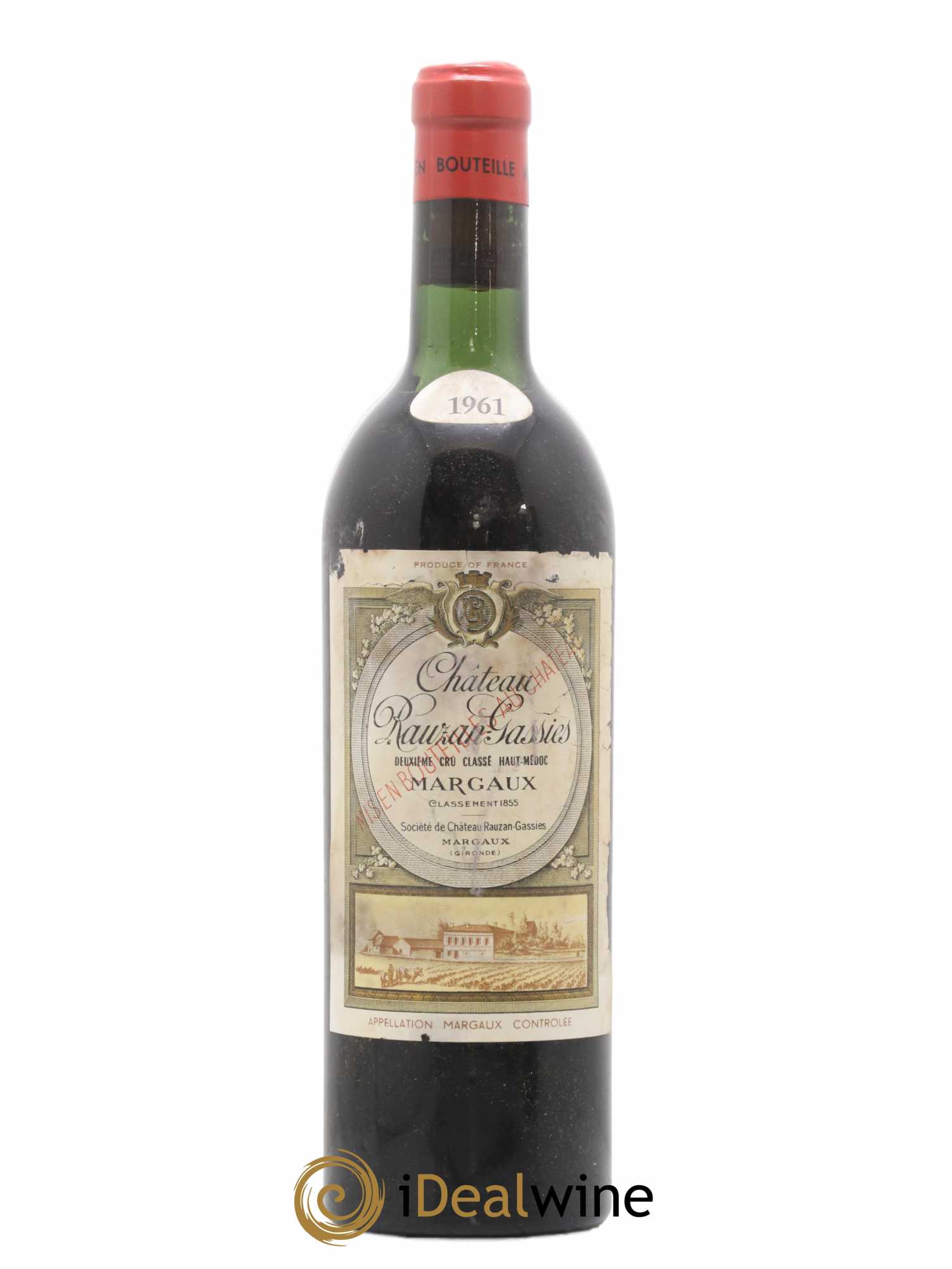 Gassies de Rauzan Gassies 1961 - Lot de 1 bouteille - 0