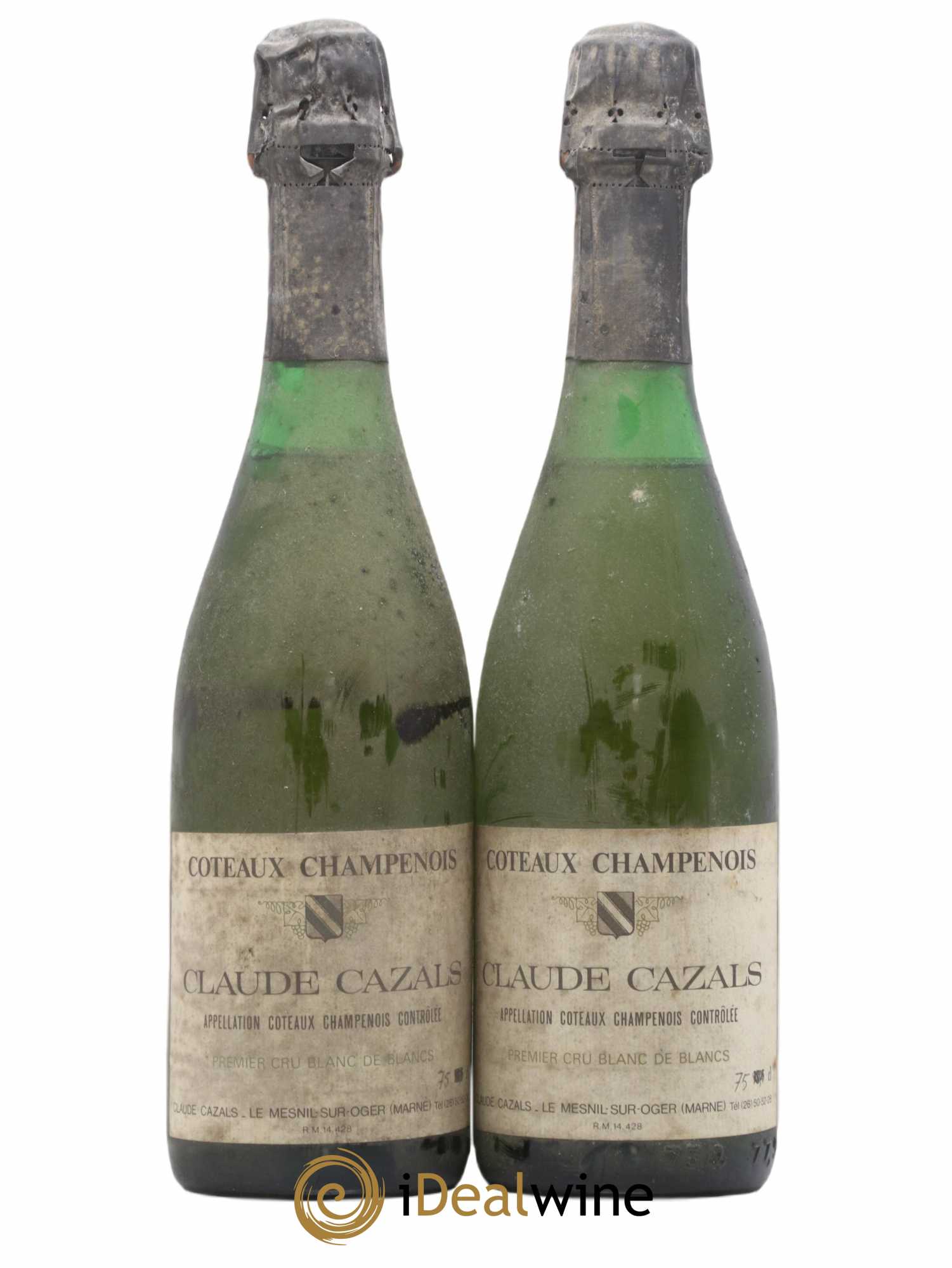 Coteaux Champenois Cazals - Lot de 2 bouteilles - 0
