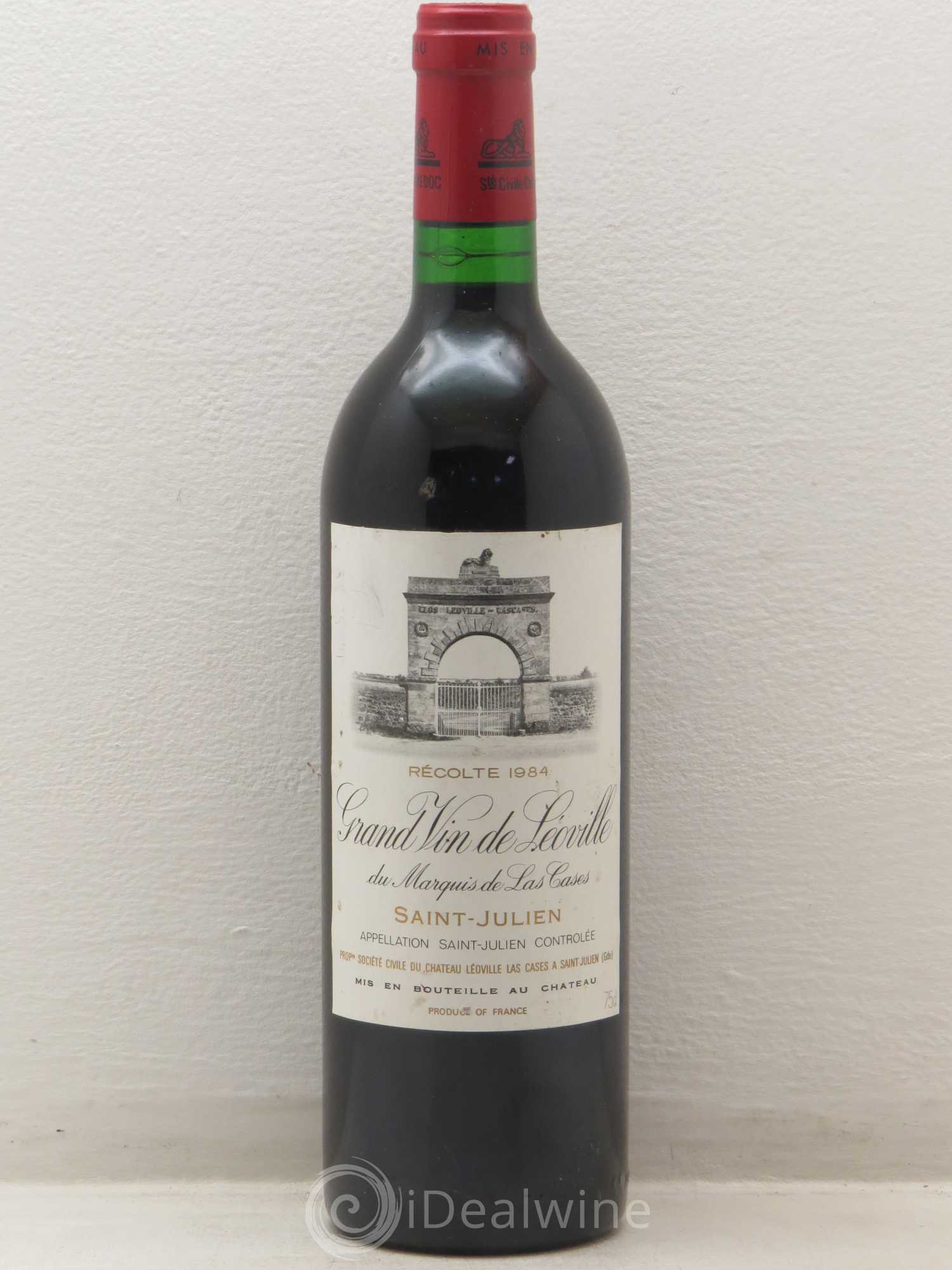 Château Léoville Las Cases 2ème Grand Cru Classé 1984 - Lot de 1 bouteille - 0