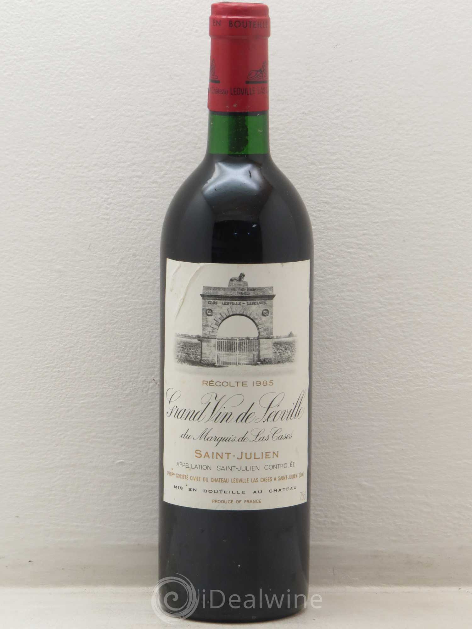 Château Léoville Las Cases 2ème Grand Cru Classé 1985 - Lot de 1 bouteille - 0