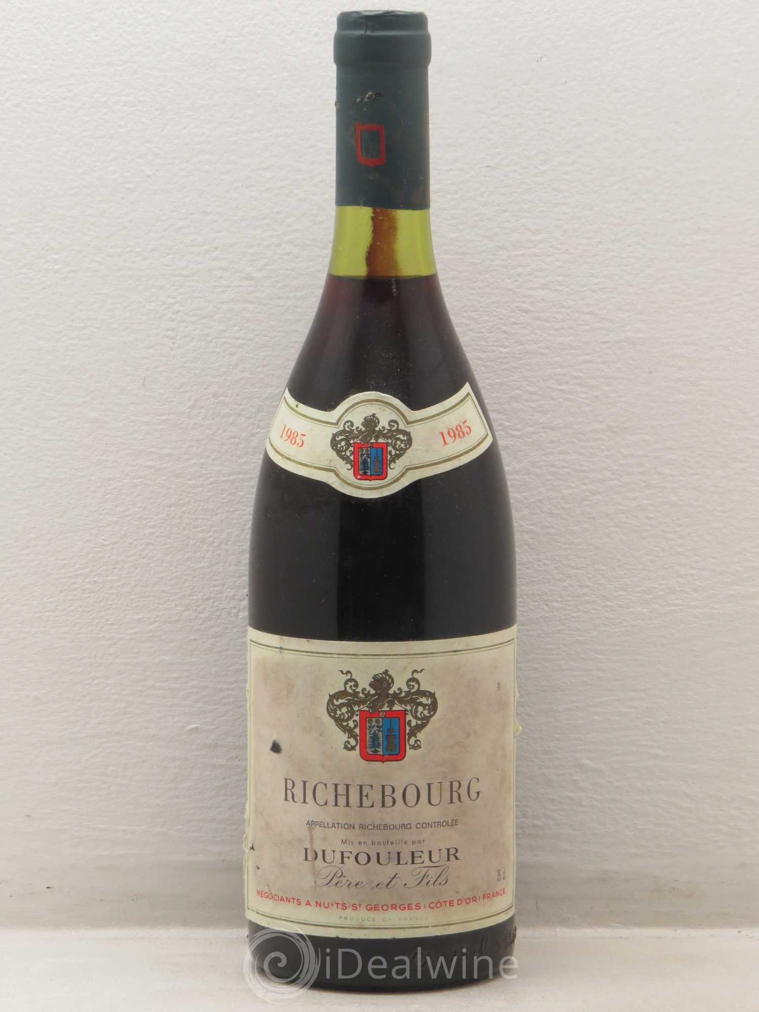 Richebourg Grand Cru Dufouleur 1985 - Lot de 1 bouteille - 0