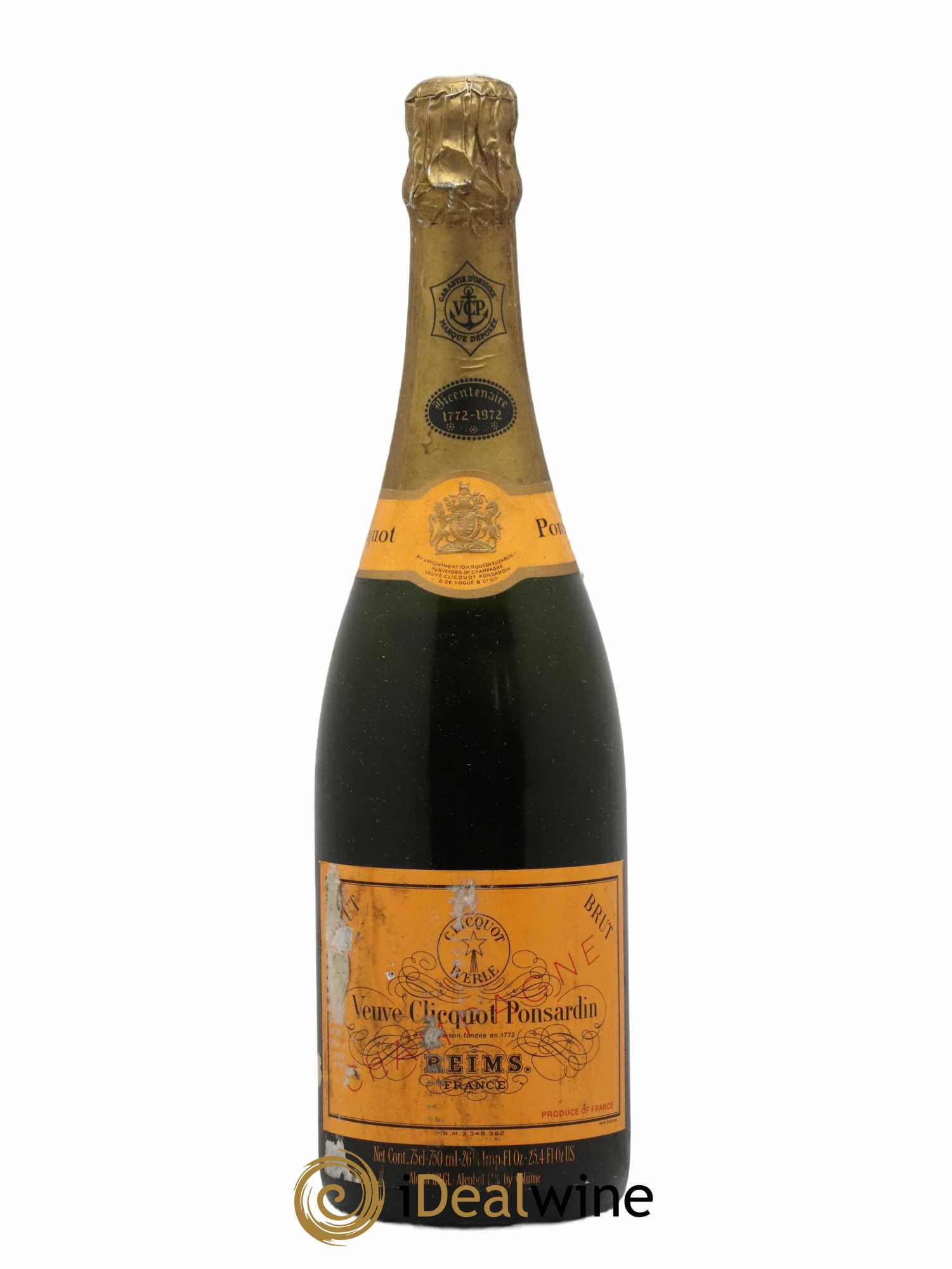 Carte Jaune Brut Veuve Clicquot - Lot de 1 bouteille - 0