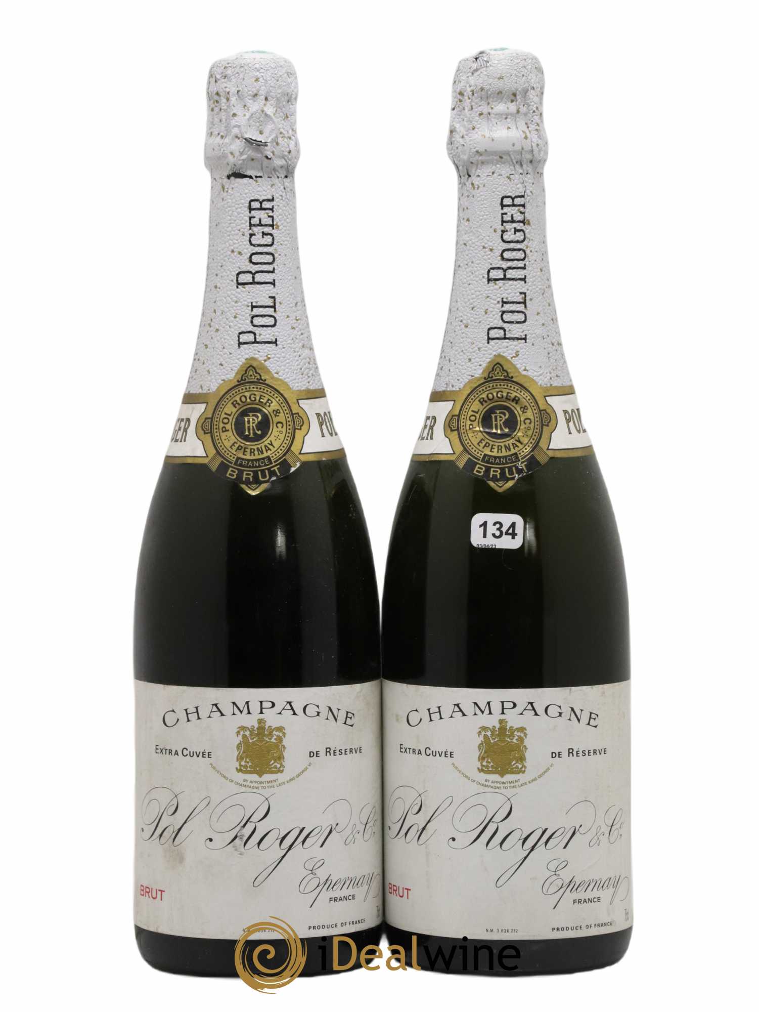 Brut Réserve Pol Roger - Lot de 2 bouteilles - 0