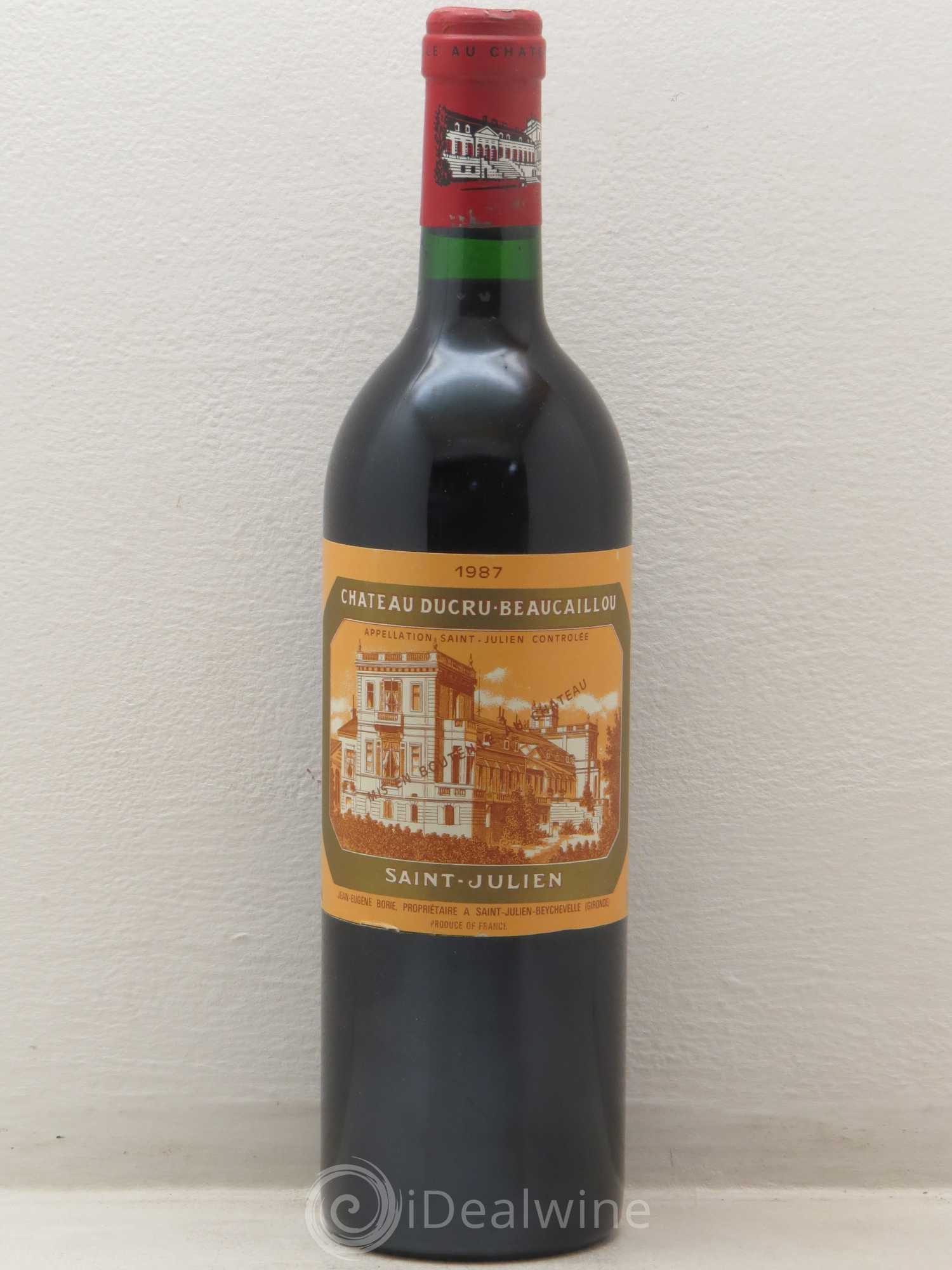Château Ducru Beaucaillou 2ème Grand Cru Classé 1987 - Lot de 1 bouteille - 0