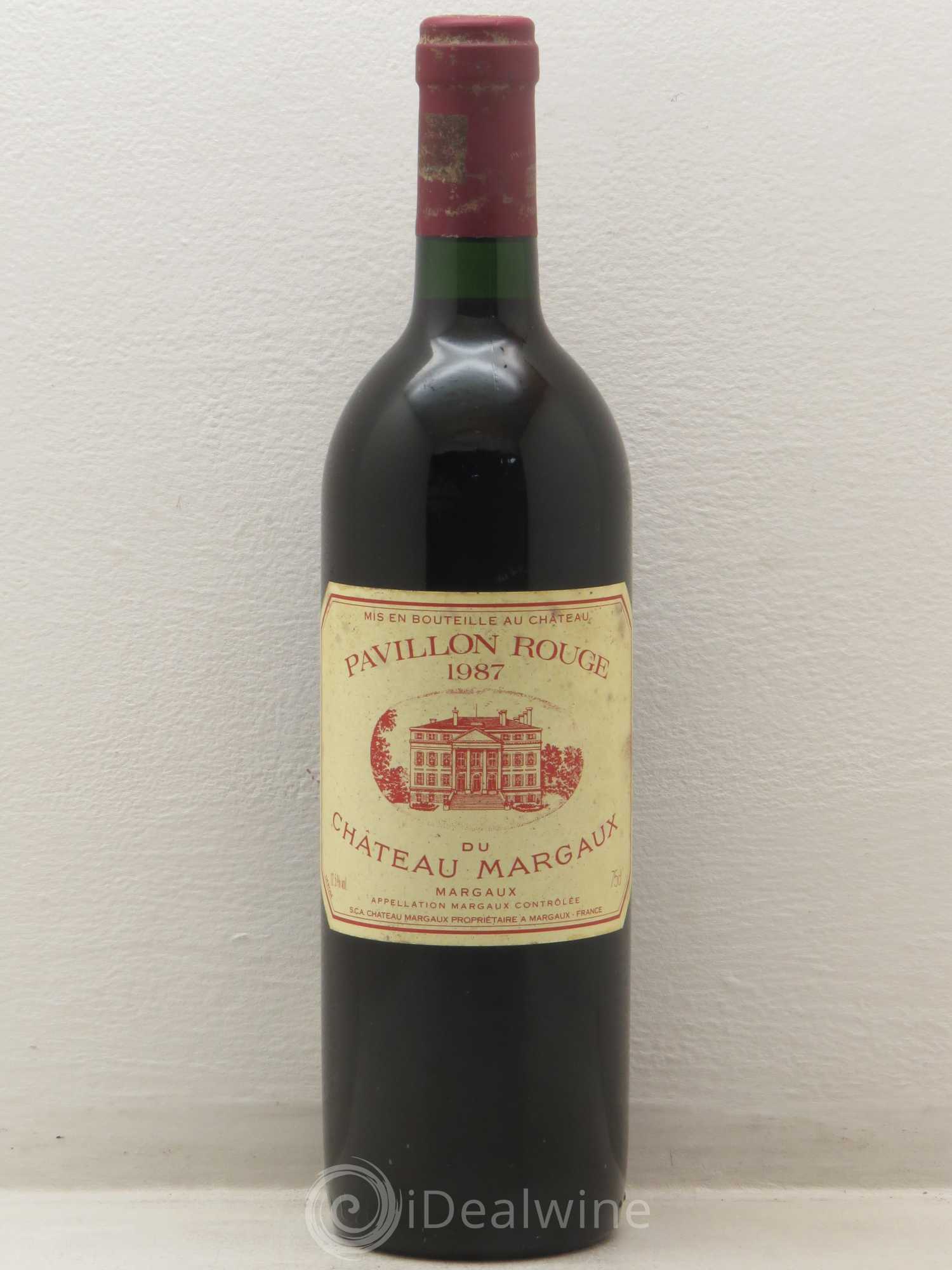 Pavillon Rouge du Château Margaux Second Vin 1987 - Lot de 1 bouteille - 0