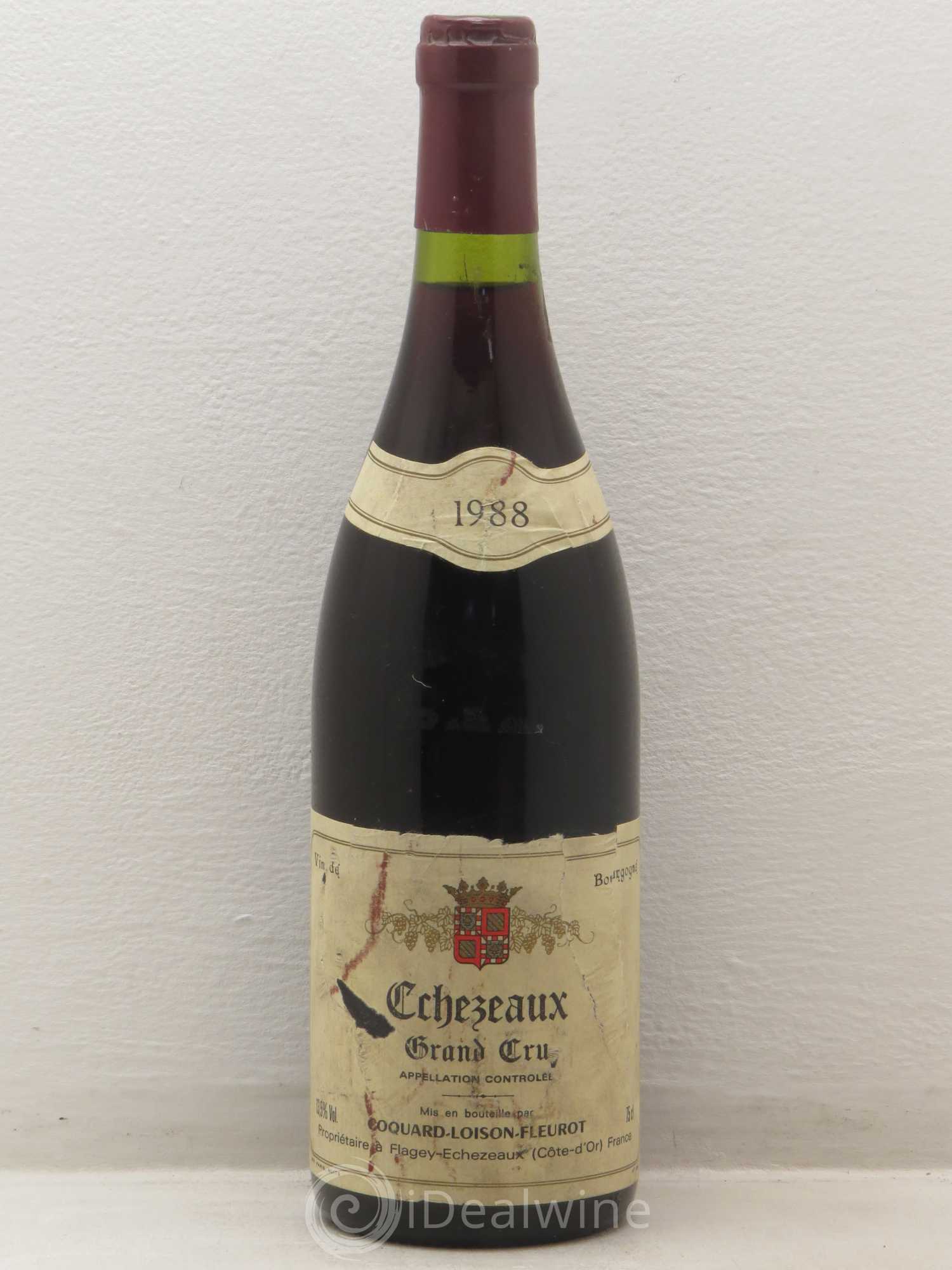Echezeaux Grand Cru Coquard Loison 1988 - Lot de 1 bouteille - 0