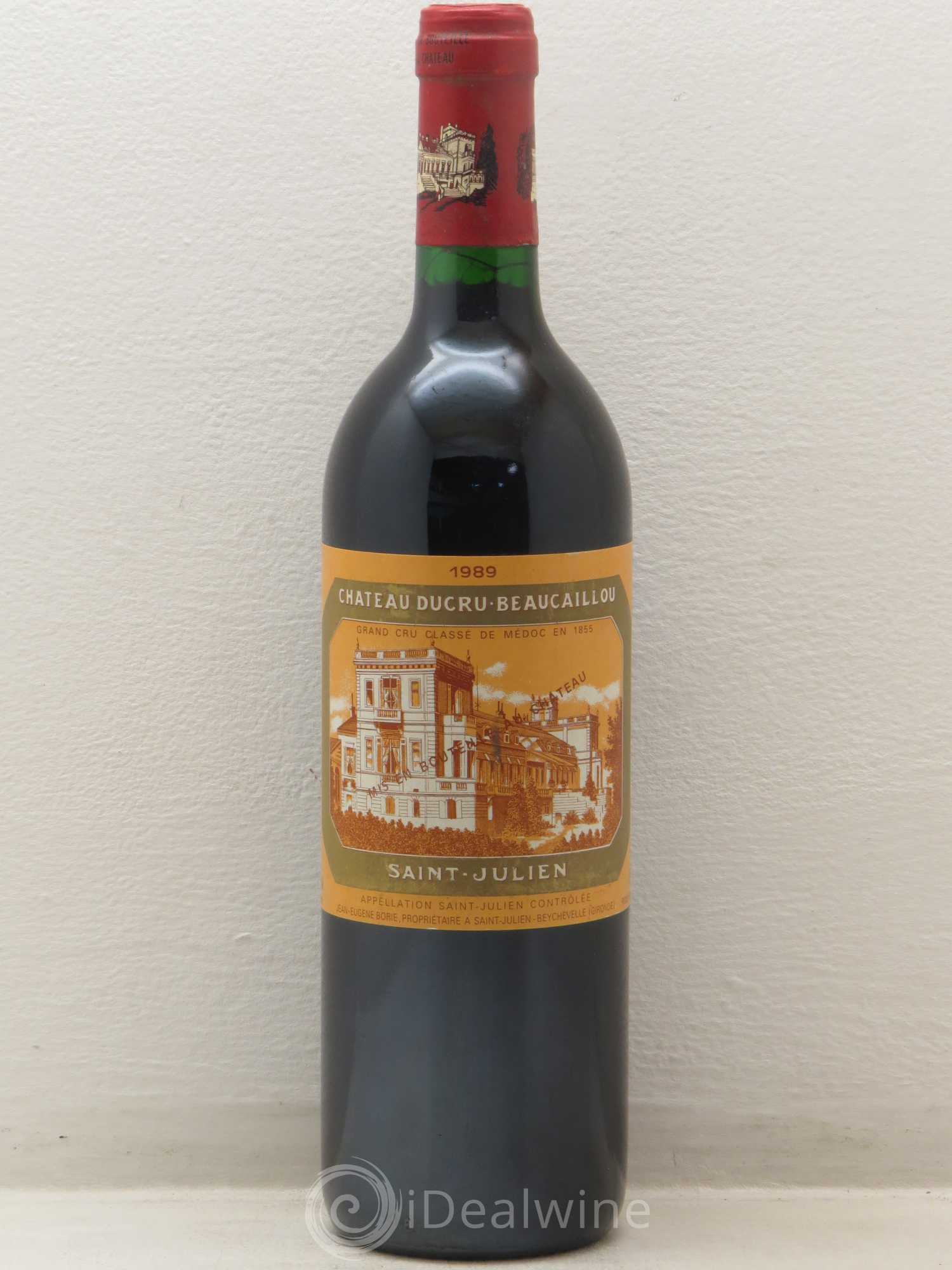 Château Ducru Beaucaillou 2ème Grand Cru Classé 1989 - Lot de 1 bouteille - 0