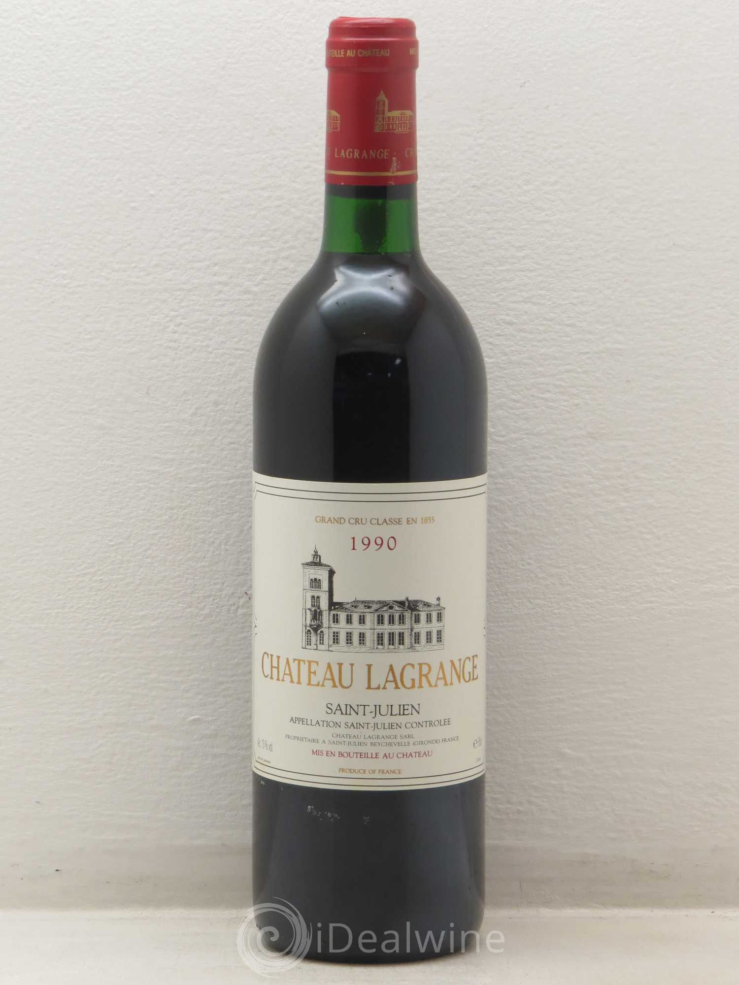 Château Lagrange 3ème Grand Cru Classé 1990 - Lot de 1 bouteille - 0