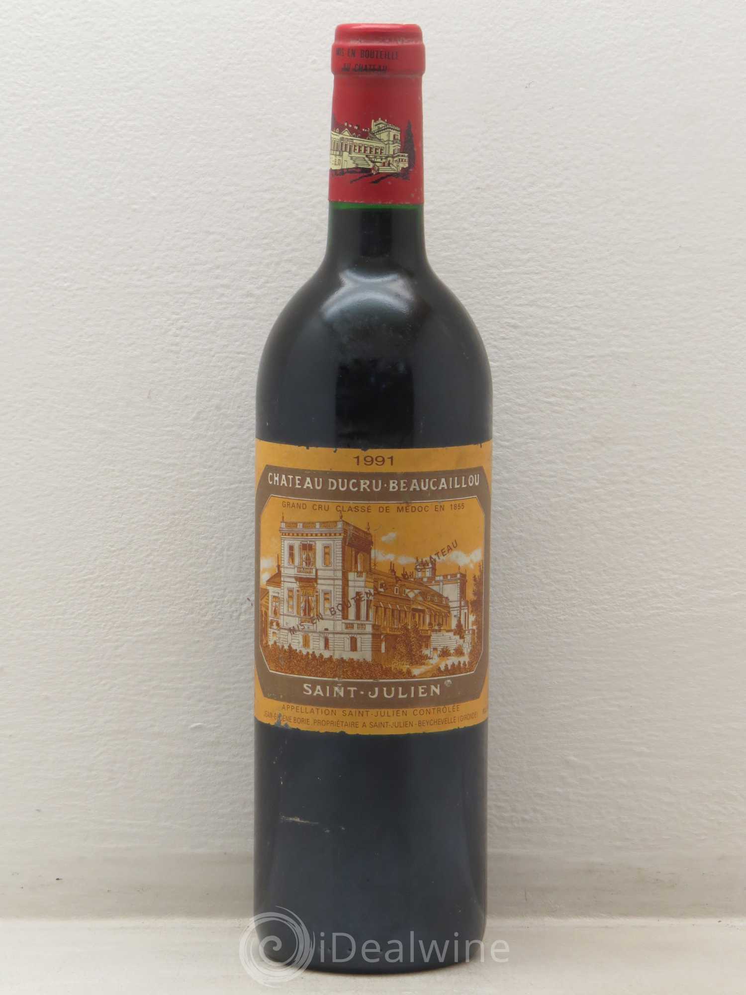 Château Ducru Beaucaillou 2ème Grand Cru Classé 1991 - Lot de 1 bouteille - 0