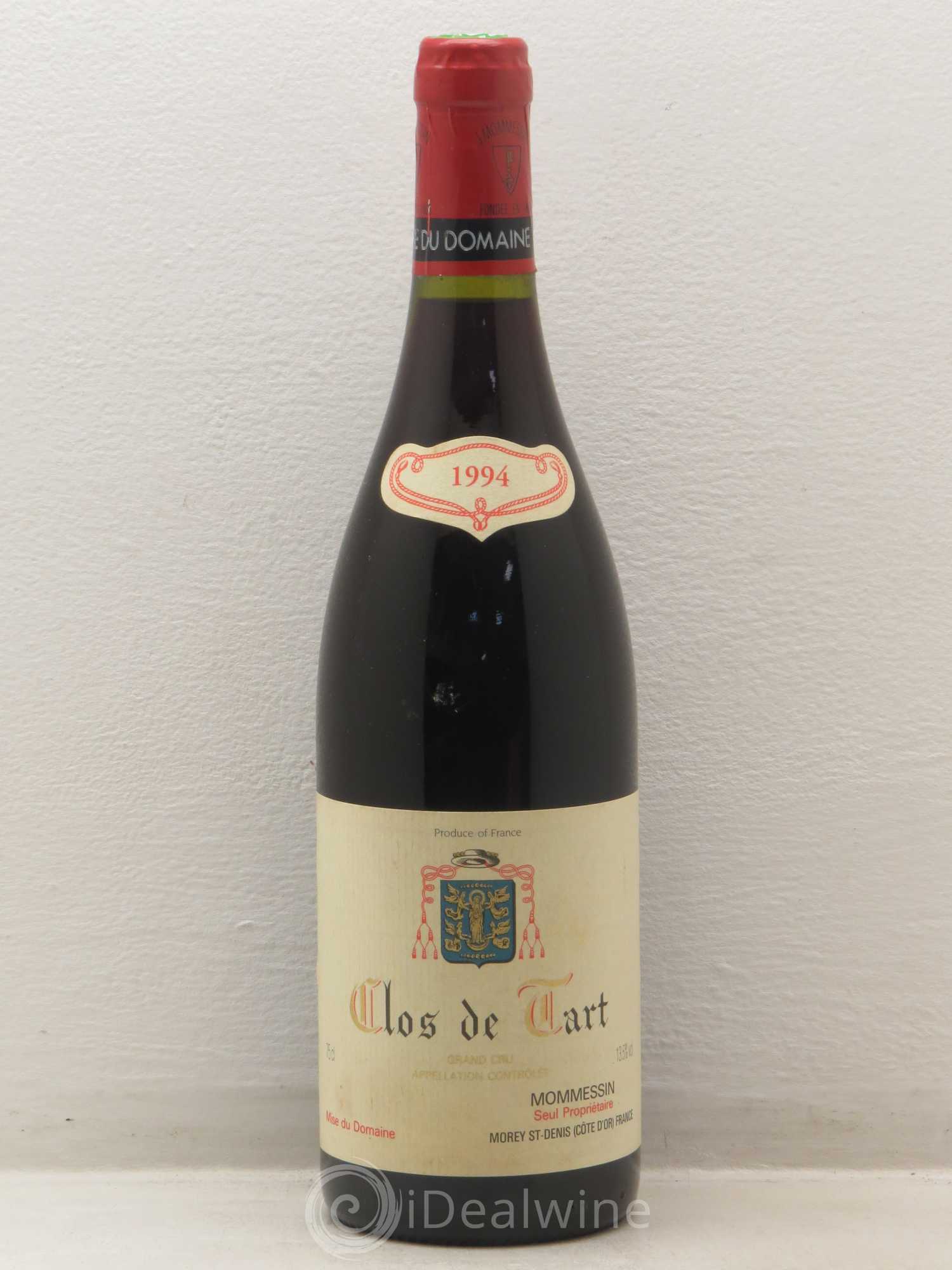 Clos de Tart Grand Cru Clos de Tart 1994 - Lot de 1 bouteille - 0